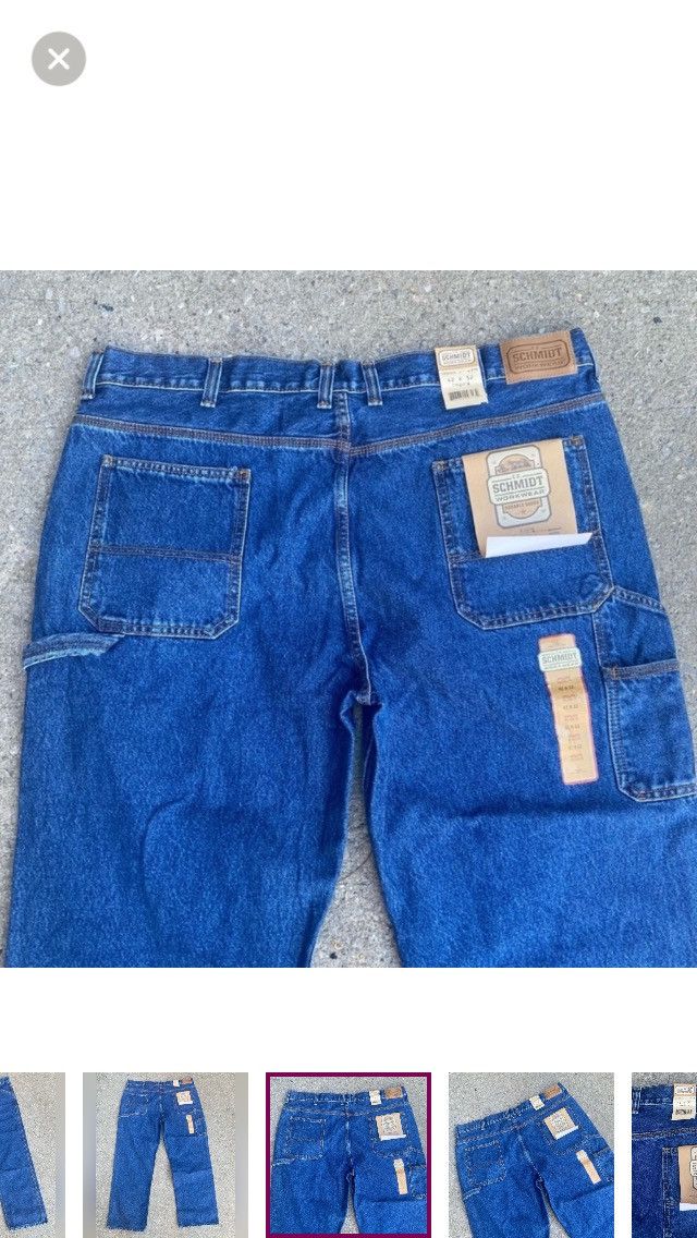 SCHMIDT Schmidt Bundle of 2 Workwear Utility Jeans 42X32 Size US 42 / EU 58 - 6 Thumbnail
