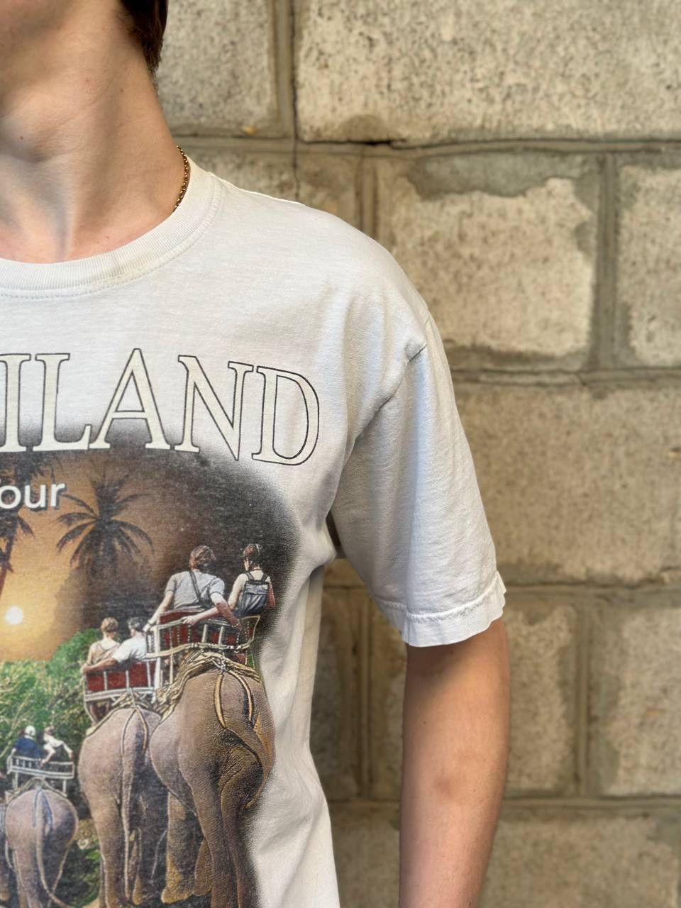 Grailed Vintage Thailand Jungle Tour Elephant Graphic T-Shirt Safari Size US M / EU 48-50 / 2 - 5 Thumbnail
