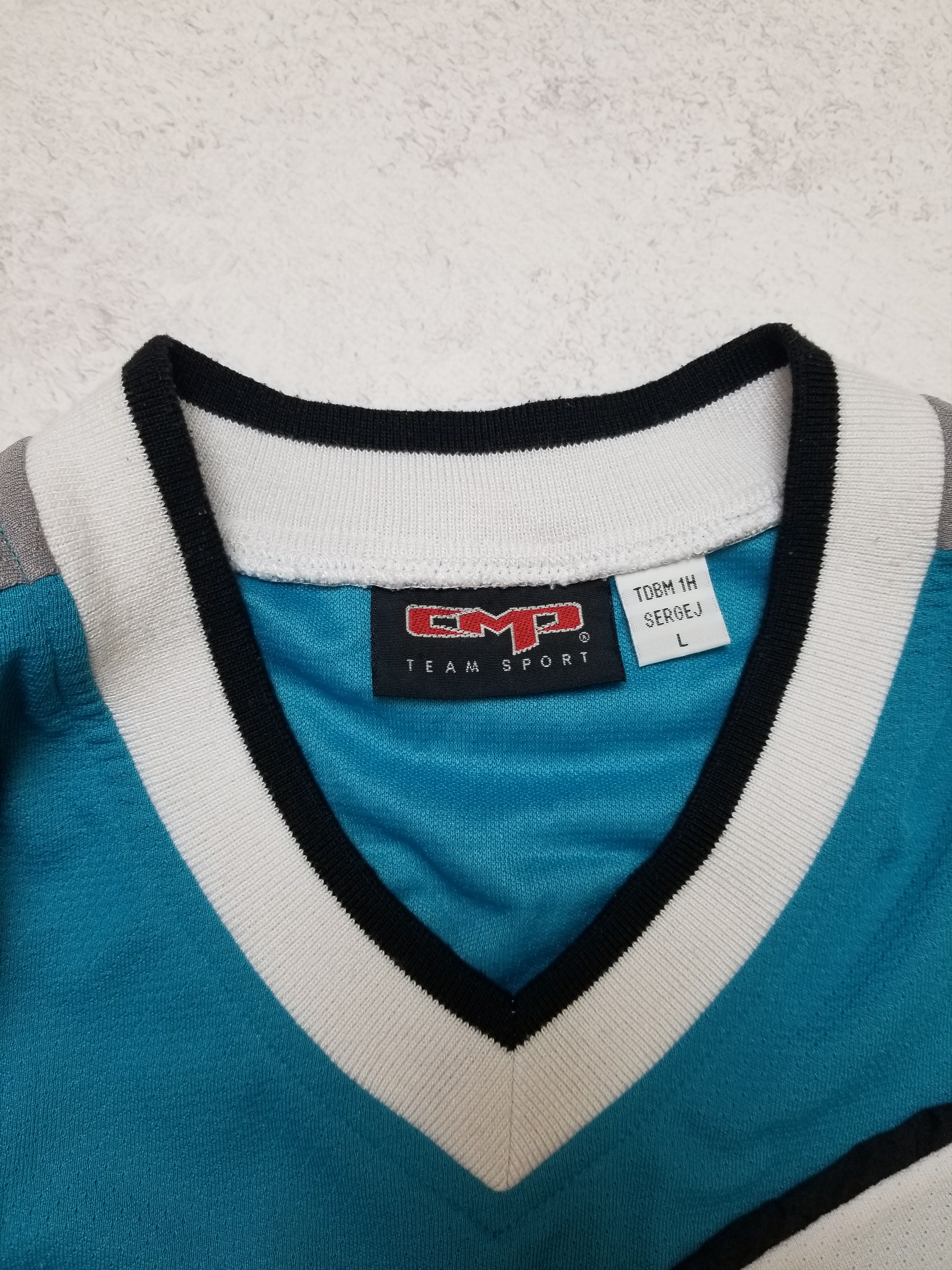 Other Vintage CMP SAN JOSE SHARKS #19 Ice Hockey NHL Jersey Size US L / EU 52-54 / 3 - 5 Thumbnail
