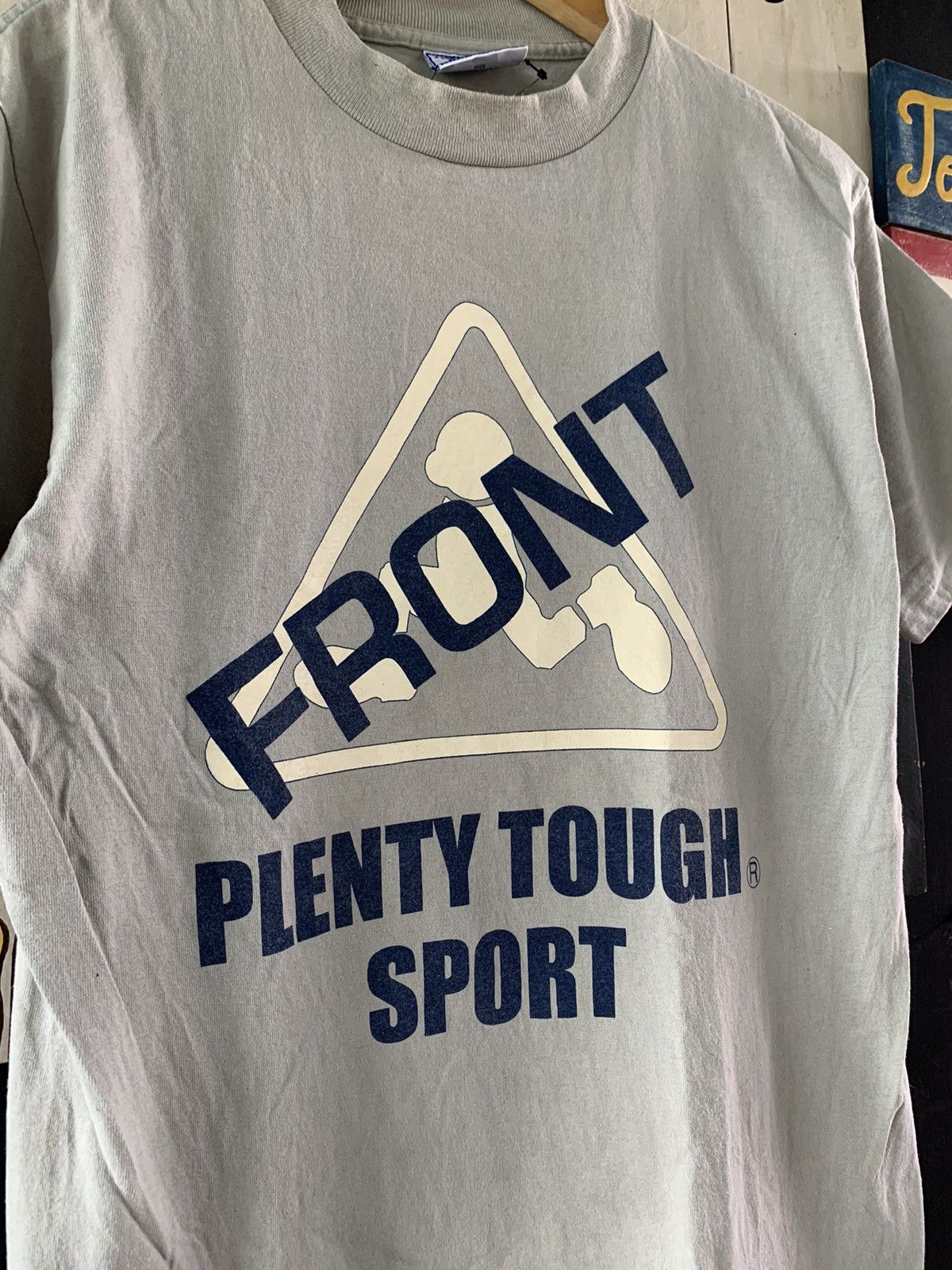 Japanese Brand × Vintage Vtg plenty tough sport tees 90s Size US M / EU 48-50 / 2 - 2 Thumbnail