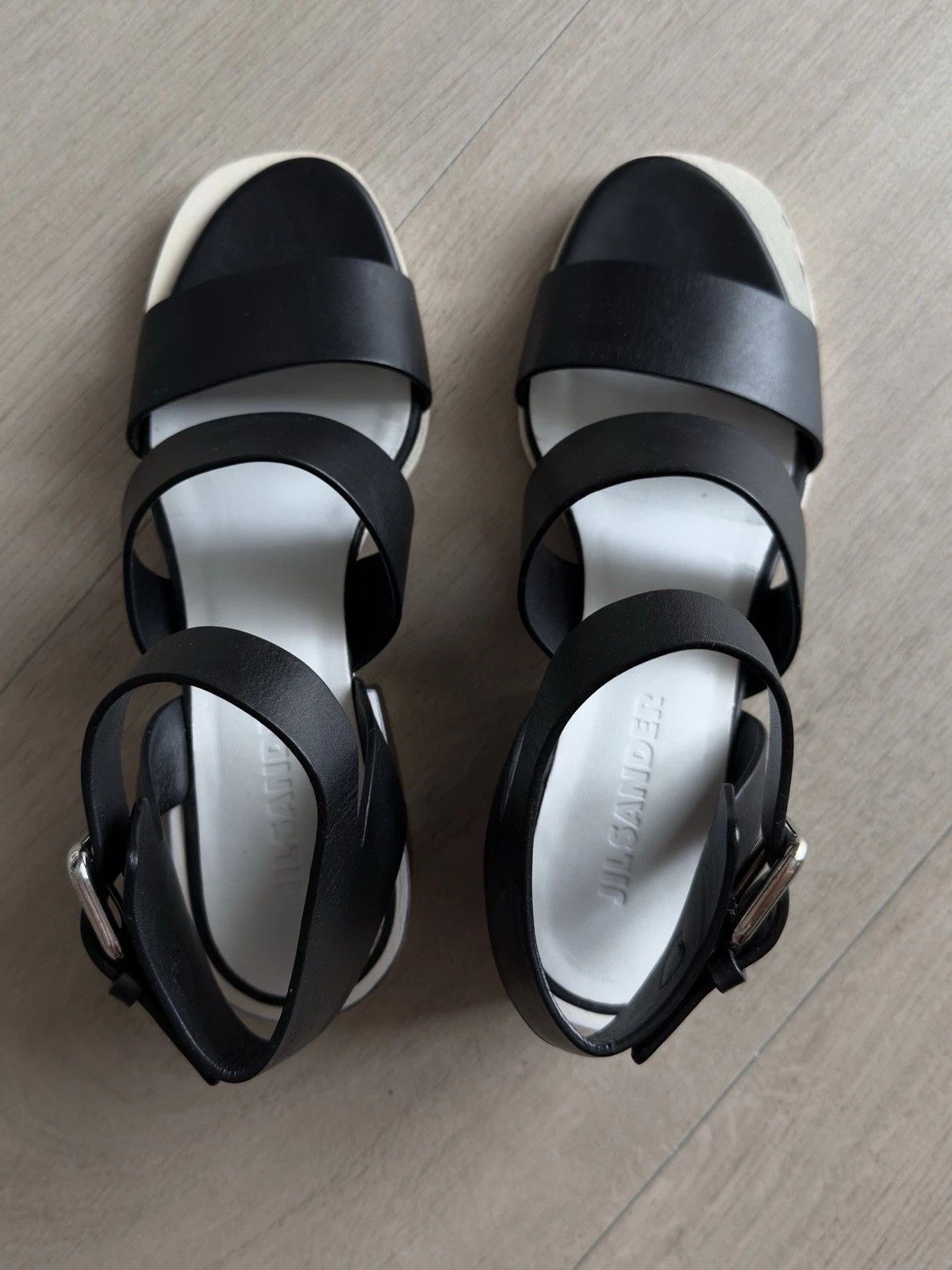 Jil Sander Jil Sander Women's Leather Straps Sandals Size 37 Size US 7 / IT 37 - 6 Thumbnail