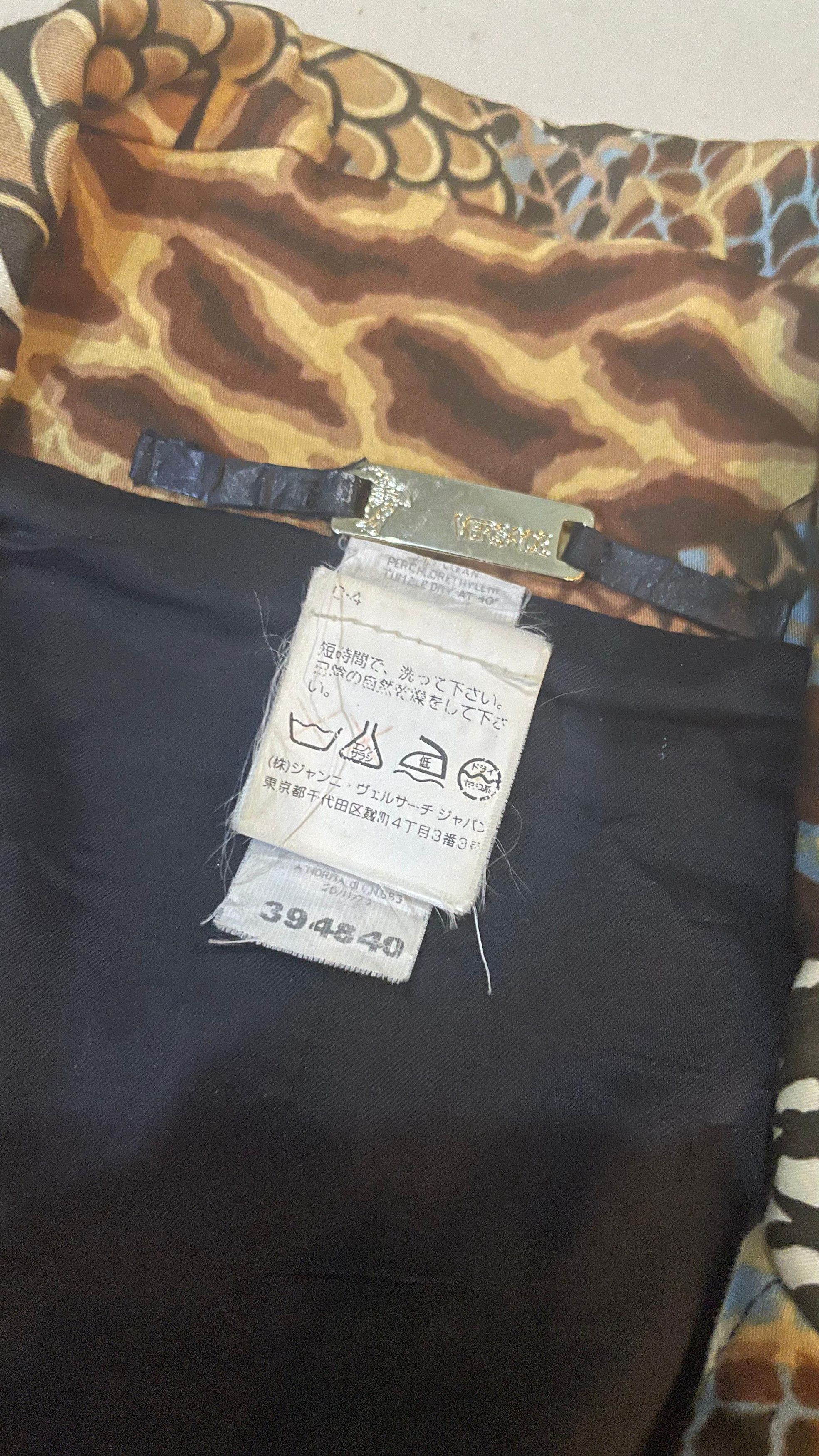 Versace Vintage blazer gianni versace Size S / US 4 / IT 40 - 3 Thumbnail