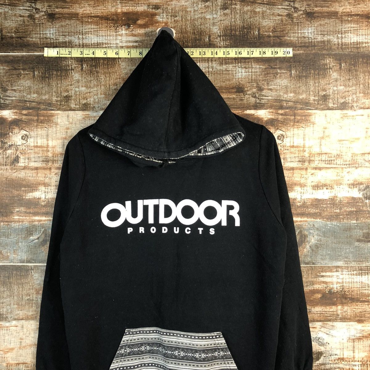 Other Outdoor Life Black sweatshirt Hoodie #A2330 Size US M / EU 48-50 / 2 - 2 Thumbnail