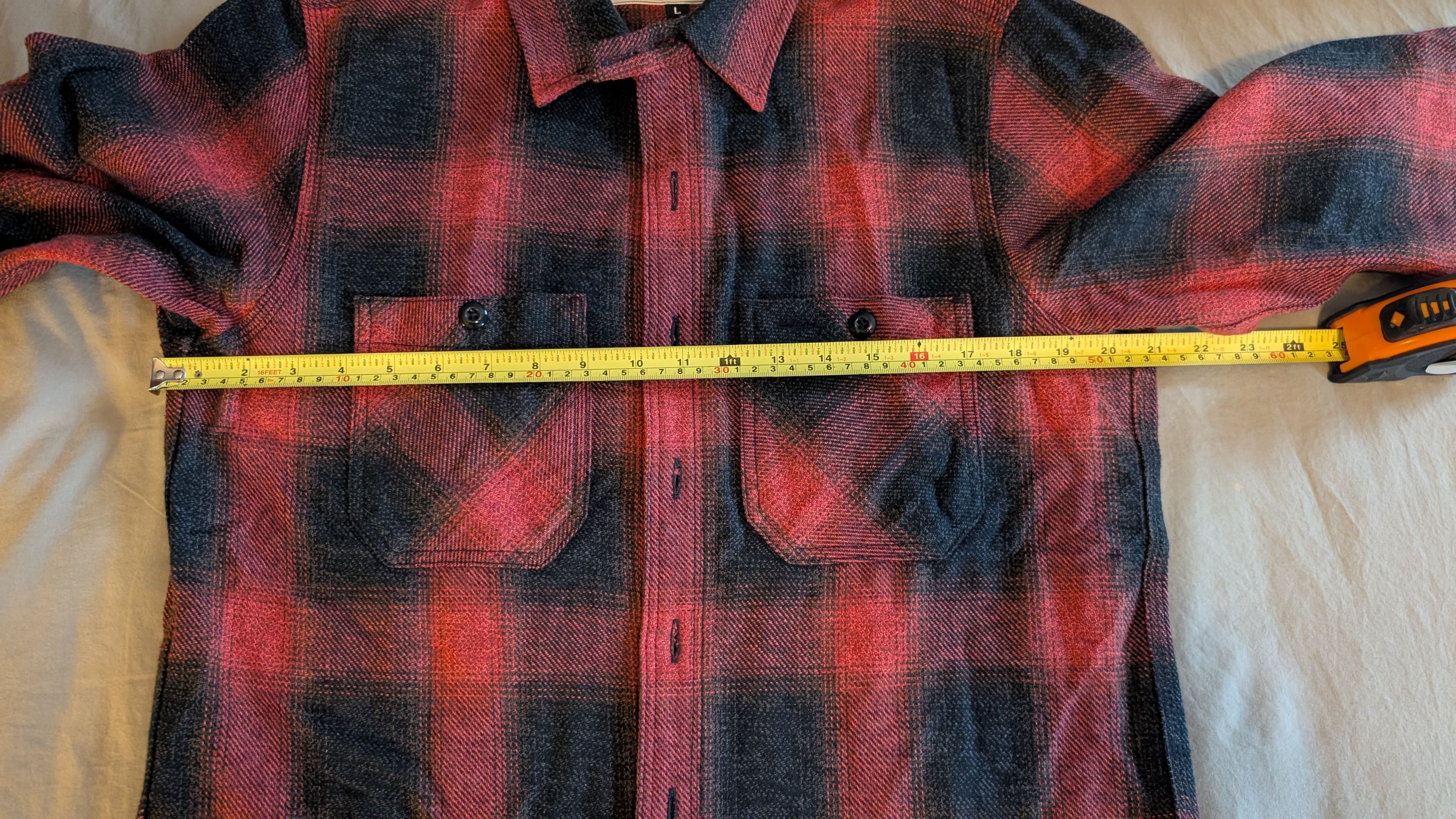Rogue Territory Ombre flannel work shirt Size US L / EU 52-54 / 3 - 2 Thumbnail