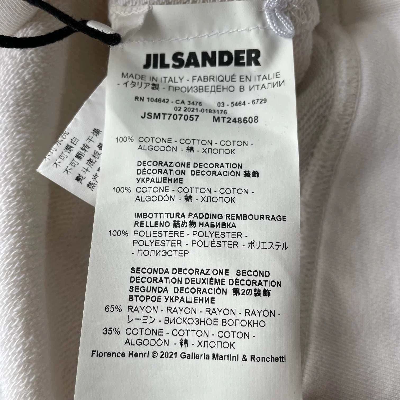 Jil Sander Jil Sander Embroidered Signature Photo Sweatshirt M Size US M / EU 48-50 / 2 - 7 Thumbnail
