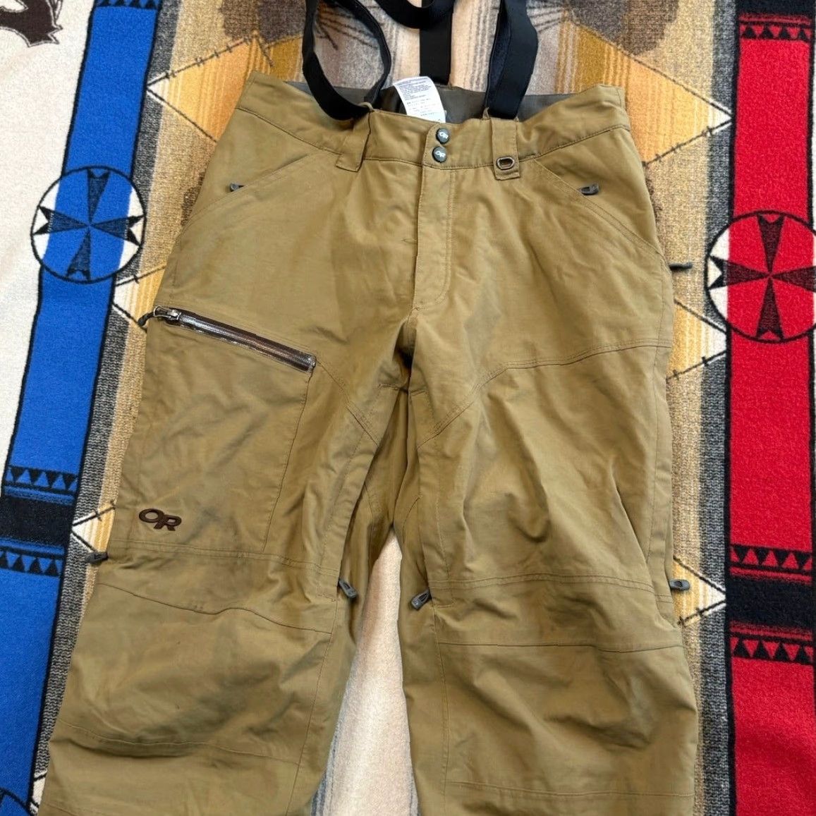 Outdoor Research VINTAGE Outdoor Research Blackpowder Pants Mens M Brown Pertex Shield Snow Ski Size US 31 - 6 Thumbnail