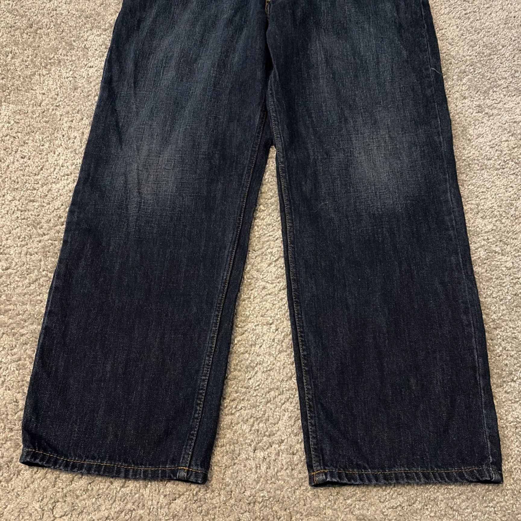 Chaps Chaps Ralph Lauren Jeans Dark Wash Relaxed Fit 38x30 Denim Men Blue Size US 38 / EU 54 - 4 Thumbnail