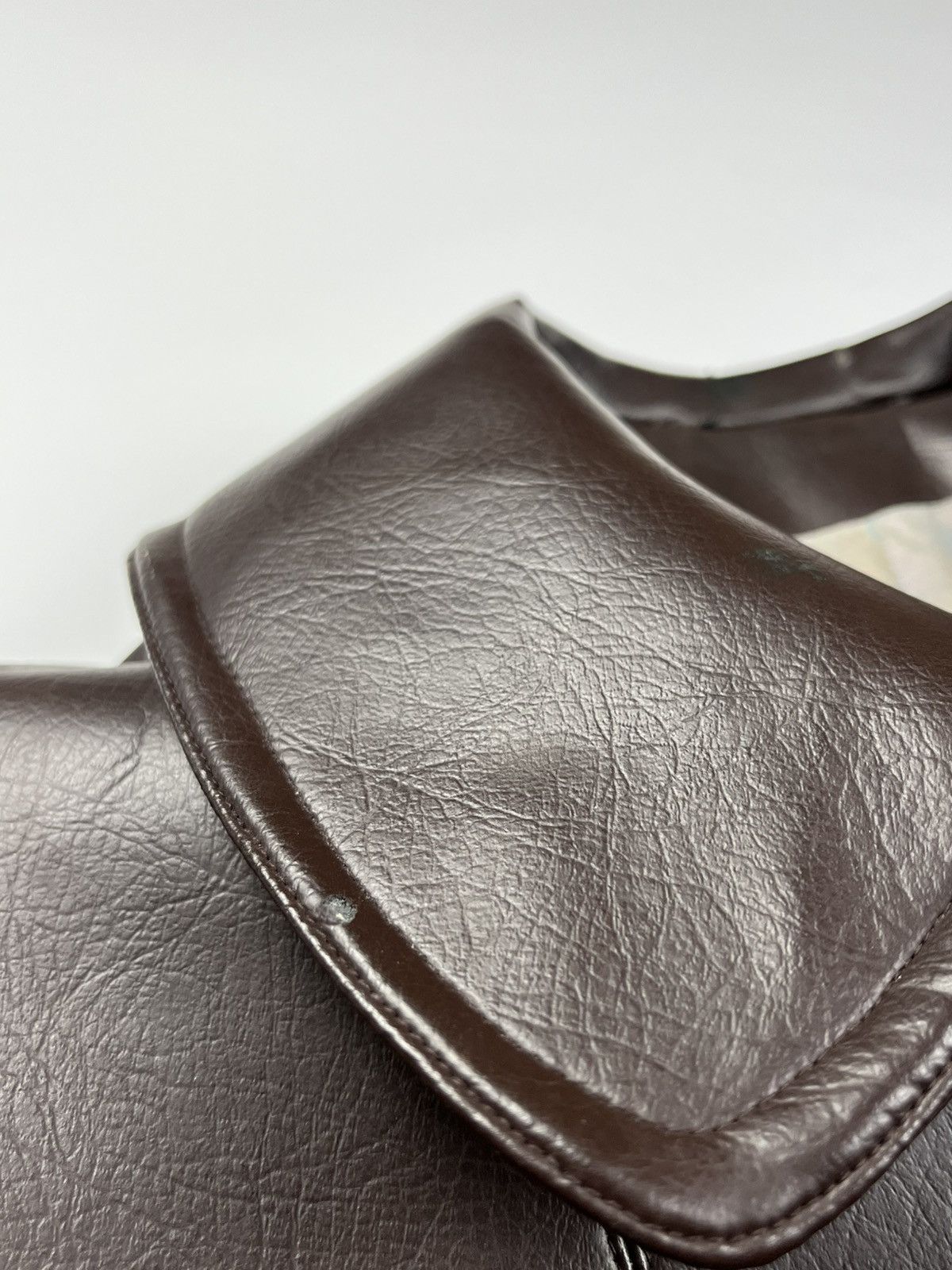 Leather Snia leather trench vinatge coat with belted Size S / US 4 / IT 40 - 11 Thumbnail