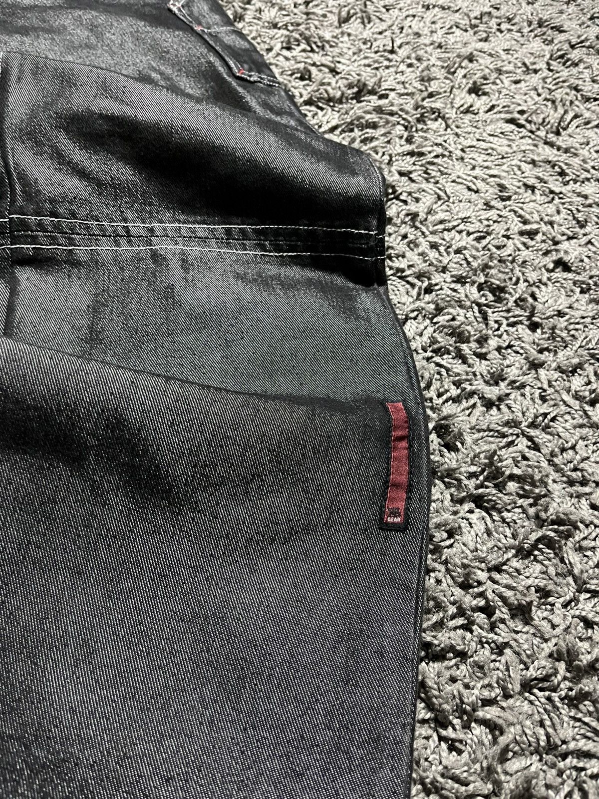 JNCO JNCO FISHBONE VINTAGE Y2K RAP EMINEM STYLE DENIM PANTS Size US 34 / EU 50 - 3 Thumbnail