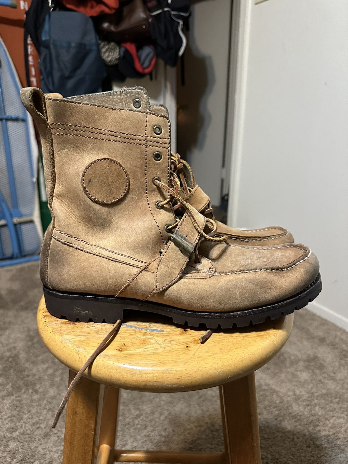 Polo Ralph Lauren × Vintage Vintage Polo Ralph Lauren boots 00s size 10.5 Size US 10.5 / EU 43-44 - 1 Thumbnail