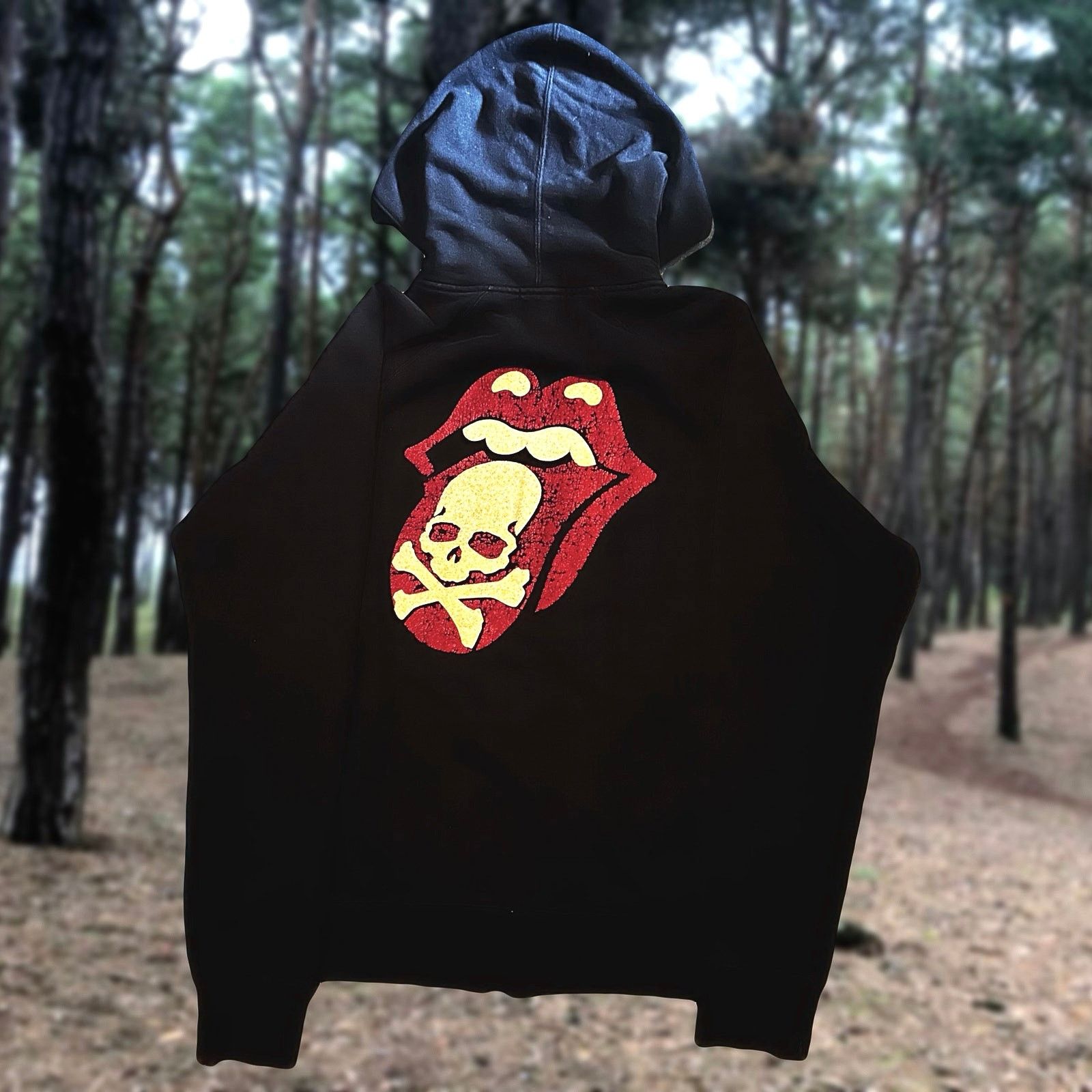 PROJECT G/R mastermind ブラック フルジップフーディ Project G/R x Mastermind MMJ Zygon Hooded Sweatshirt Black