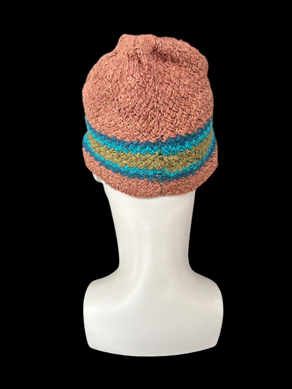 Japanese Brand × Kapital × Vintage Amina Japanese Style Crochet knitted Hats ☠️☠️🎌 Size ONE SIZE - 5 Thumbnail