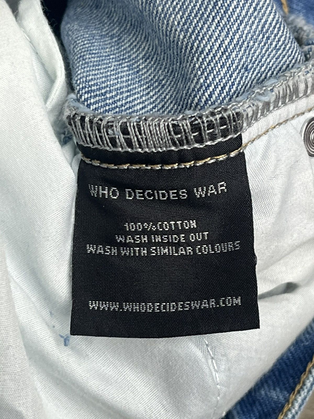 Who Decides War Who Decides War Easter Pink Denim jeans Size US 30 / EU 46 - 5 Thumbnail