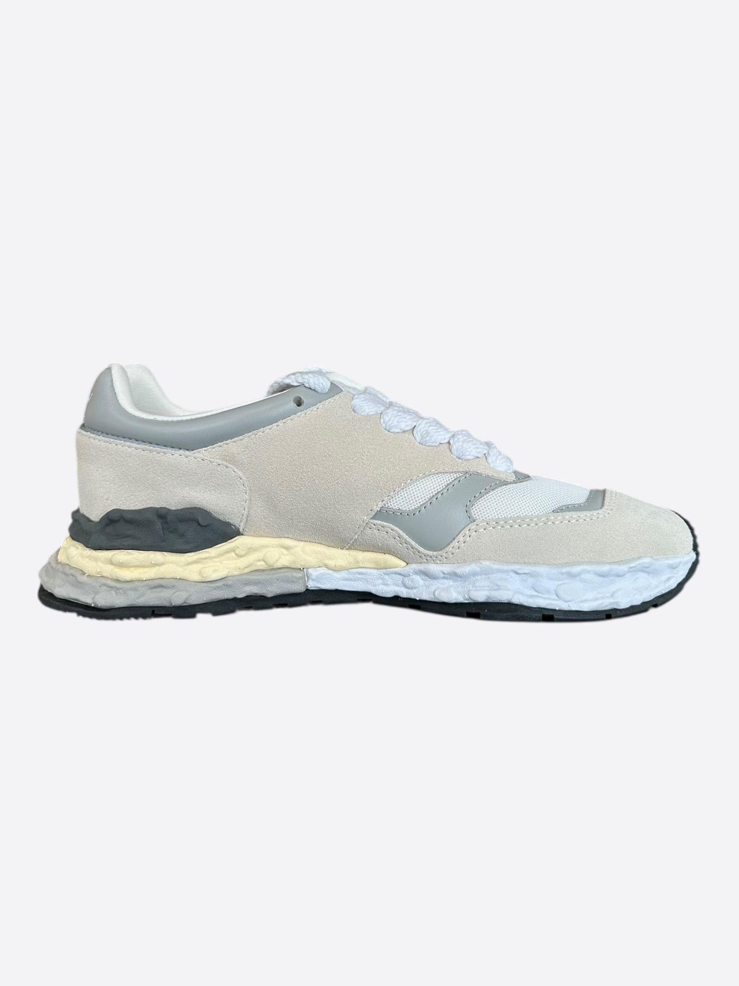 Maison MIHARA YASUHIRO Maison Mihara Yasuhiro Beige & Grey George Sneakers Size US 11 / EU 44 - 5 Thumbnail