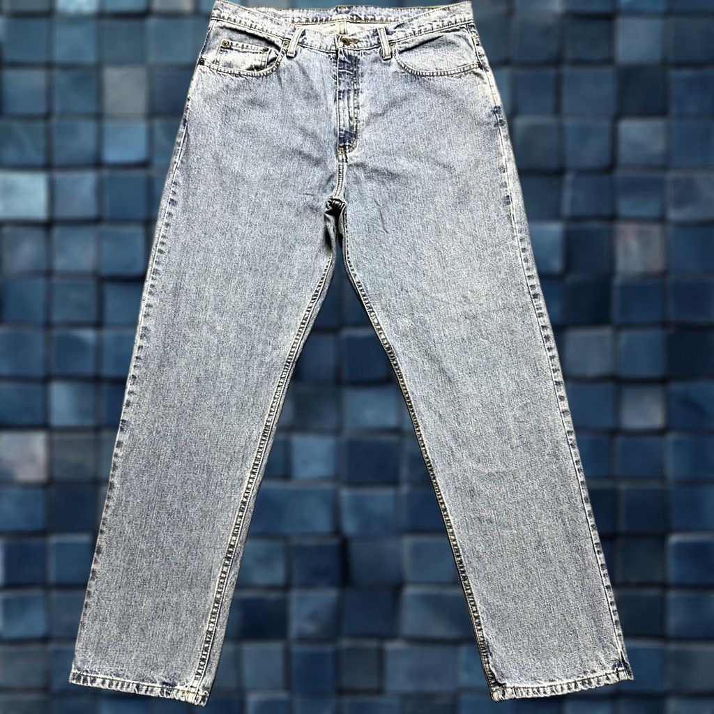 Polo Ralph Lauren VINTAGE Jeans Mens 36 Blue Ralph Lauren 36x32 36x31 Classic Relaxed Fit Tapered EUC Size US 36 / EU 52 - 1 Thumbnail