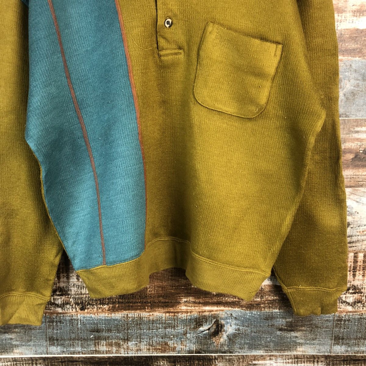 Vintage Toroy vintage sweatshirt Green Knitwear #A1992 Size US M / EU 48-50 / 2 - 6 Thumbnail