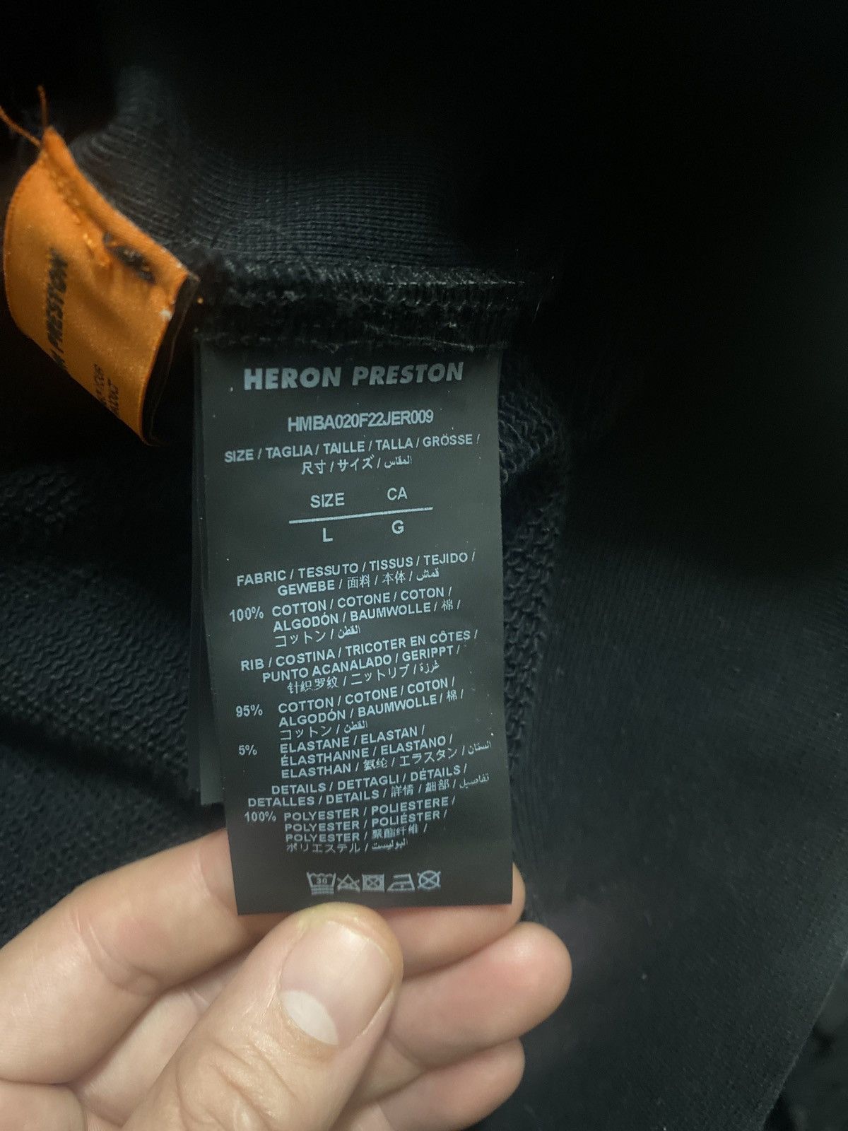 Heron Preston Heron Preston Halftone Heron Crewneck Sweatshirt Size US L / EU 52-54 / 3 - 6 Thumbnail