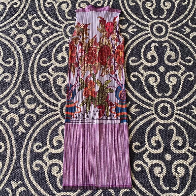 Issey Miyake Issey Miyake Peony Chinese-style dress Size M / US 6-8 / IT 42-44 - 3 Thumbnail