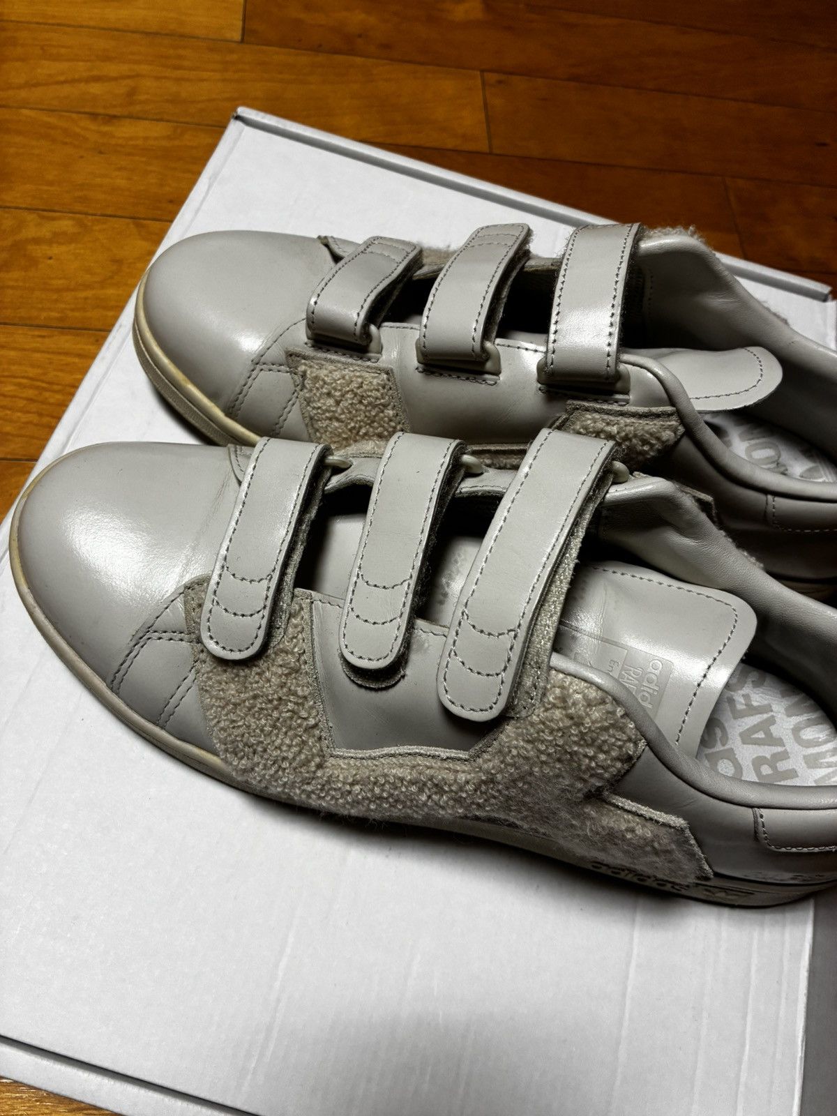 Adidas × Raf Simons (275,9.5) Raf Simon x Adidas stansmith comfort badge Size US 9.5 / EU 42-43 - 6 Thumbnail