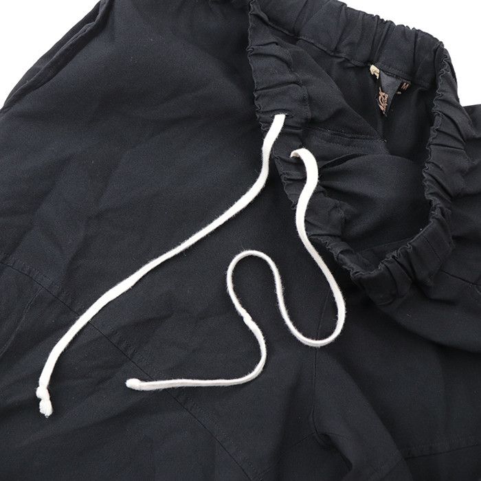 Comme des Garcons Black Sweat Pants 3D Cut Dyed Saruel Black Size US 36 / EU 52 - 3 Thumbnail