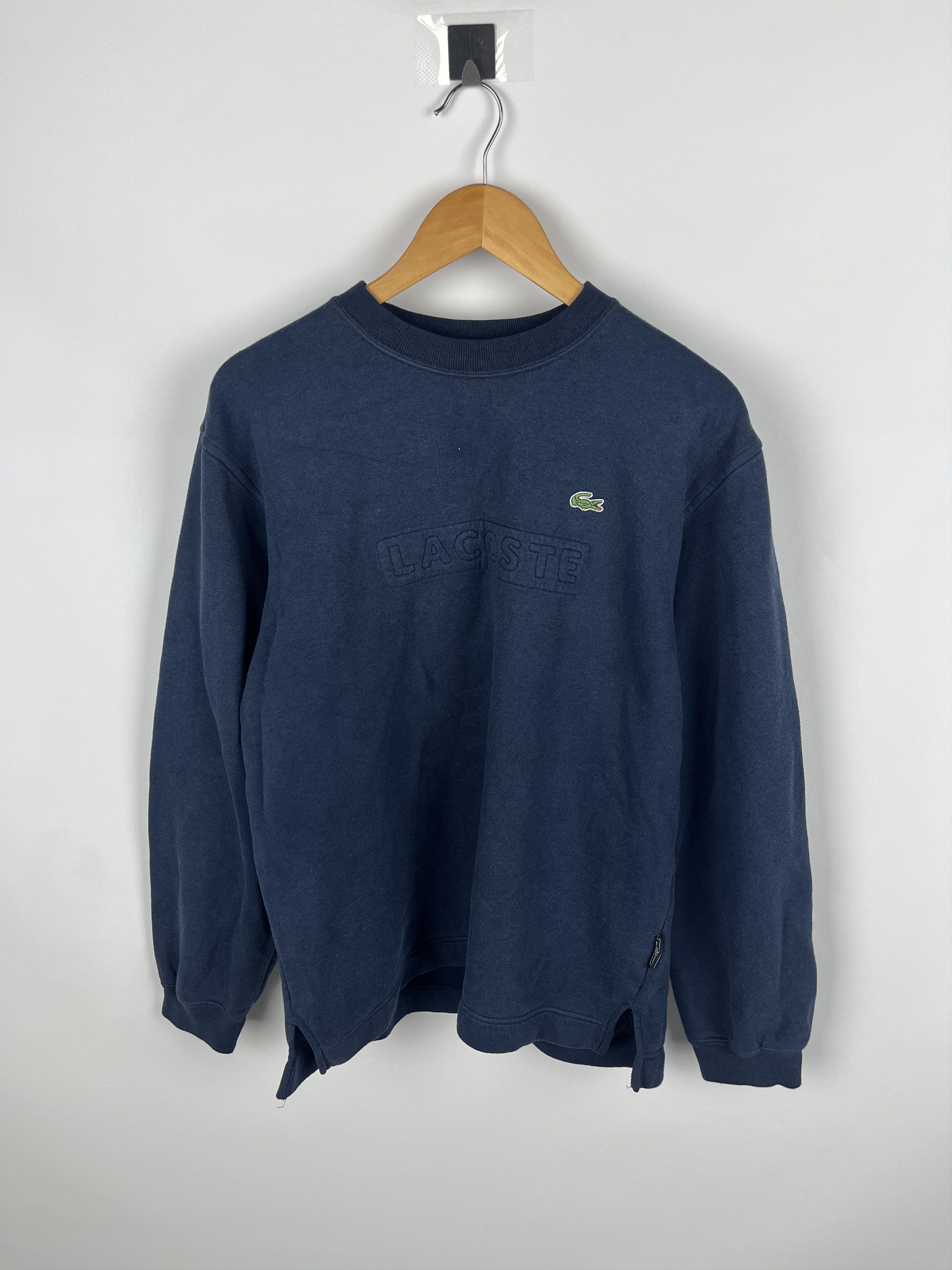 Lacoste Vintage Lacoste Crew Neck Sweatshirt Size Medium Blue 90's Size US M / EU 48-50 / 2 - 1 Thumbnail