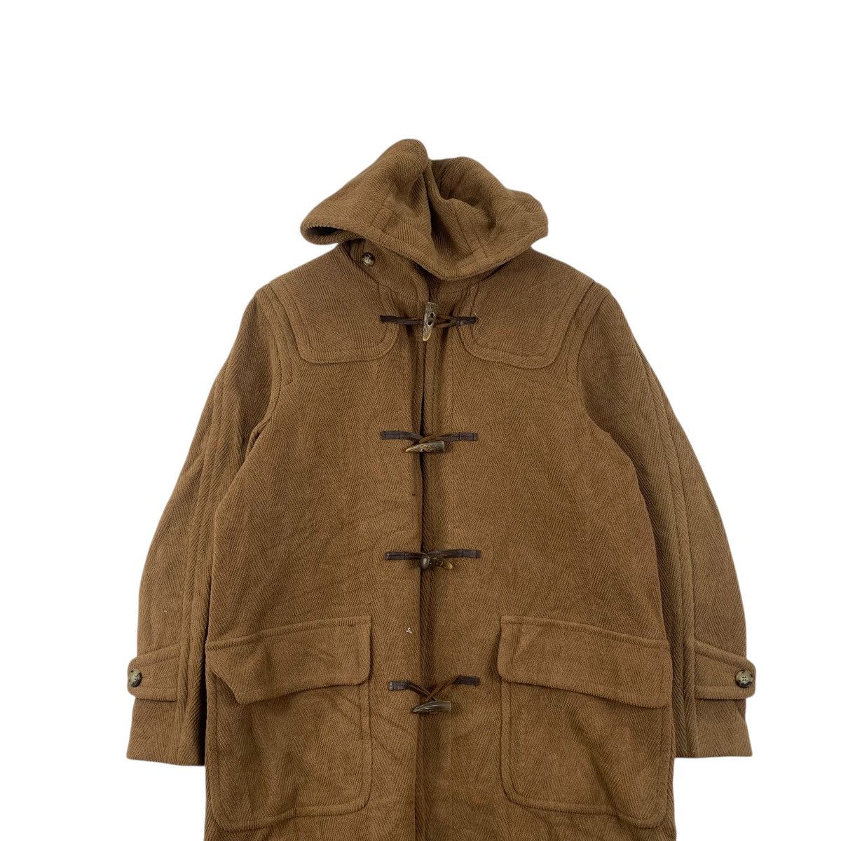 Vintage Vintage TESSUTO VALLOMBROSA x Flying Scotsman Duffle Coat Size L / US 10 / IT 46 - 2 Thumbnail