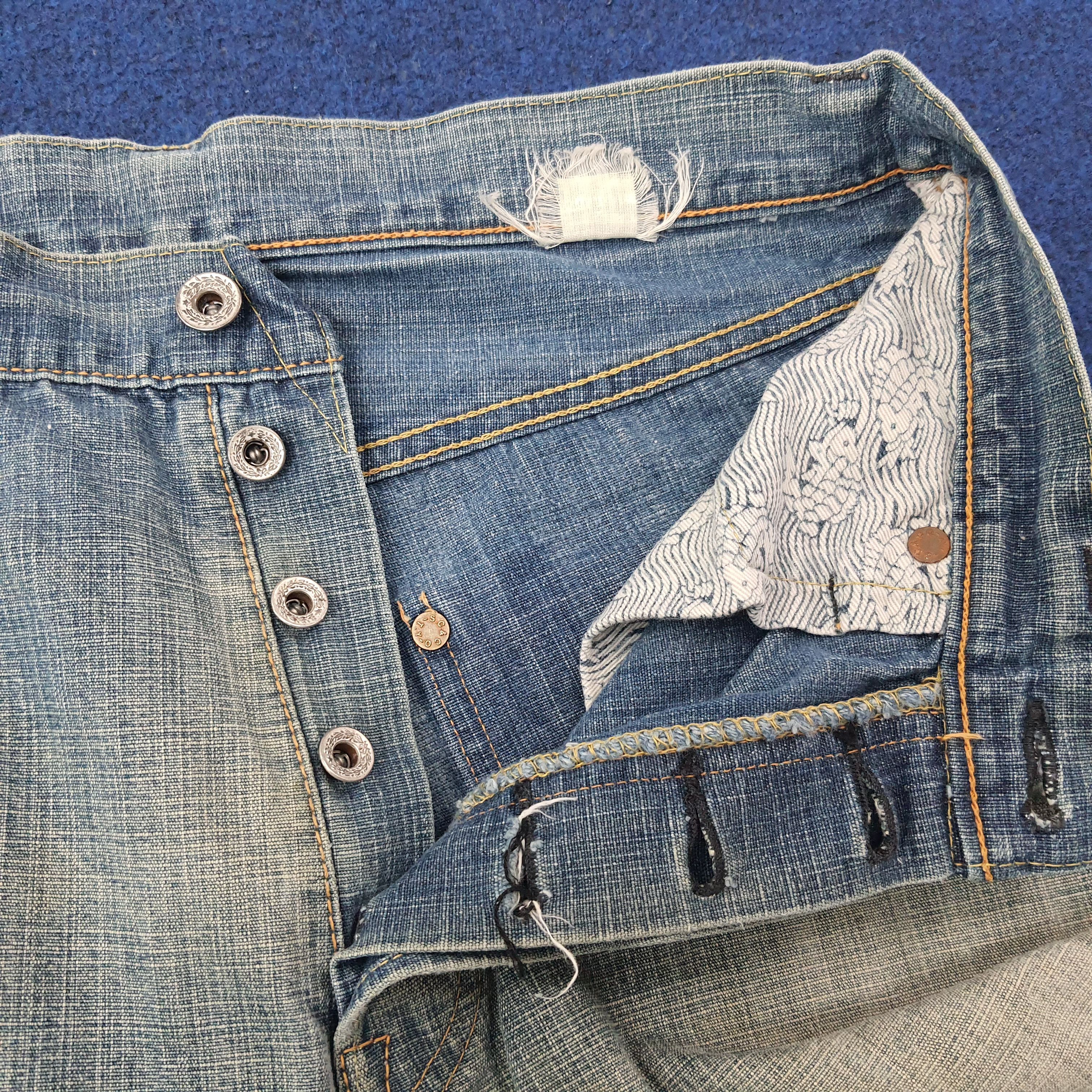 Sugar Cane Vintage Sugar Cane Okinawa Japan Brand Jeans C265N33 Size US 30 / EU 46 - 10 Thumbnail