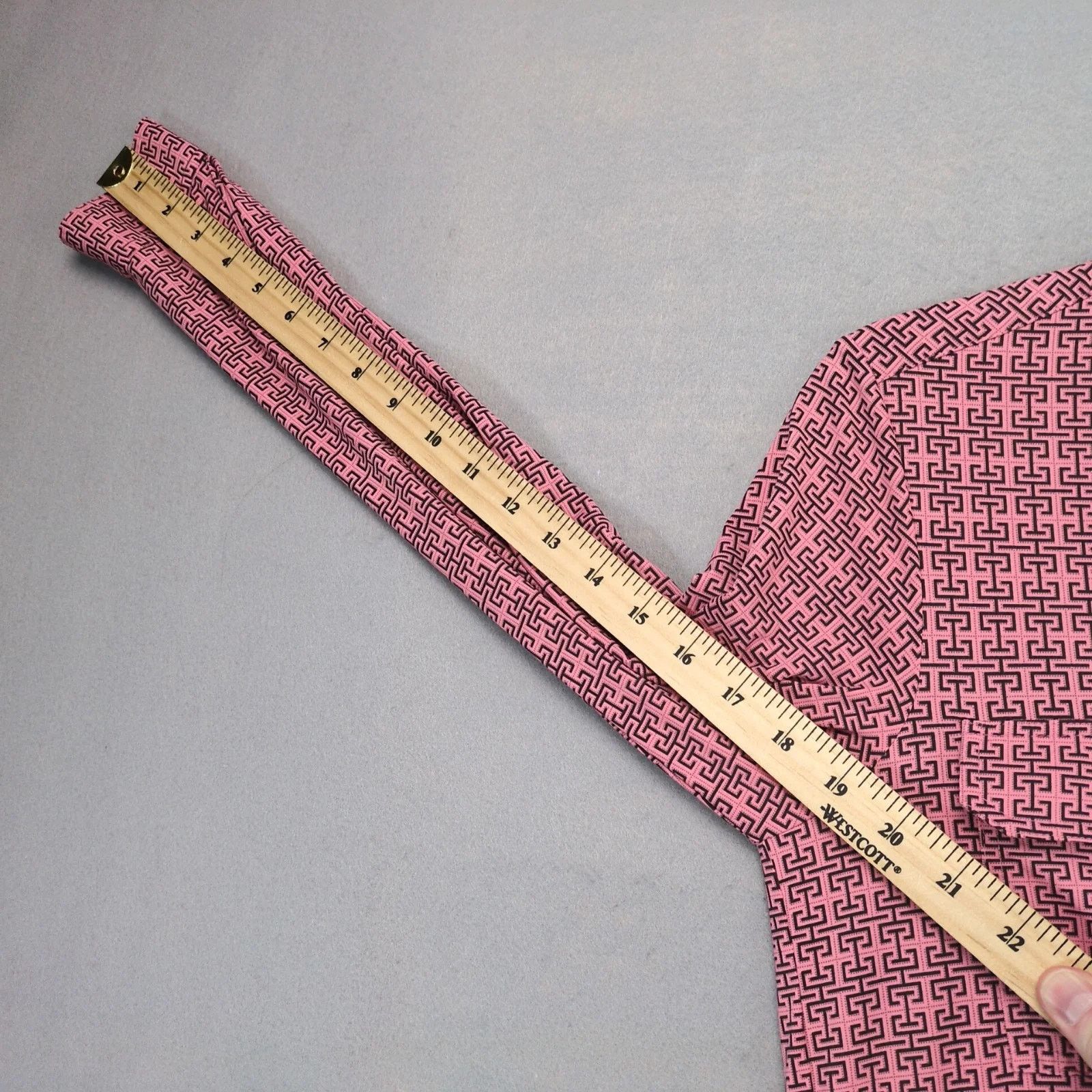 Other Ellie Kai Pink Geometric Shirt Dress Sz 2 Scuba Fabric Size XS / US 0-2 / IT 36-38 - 5 Thumbnail