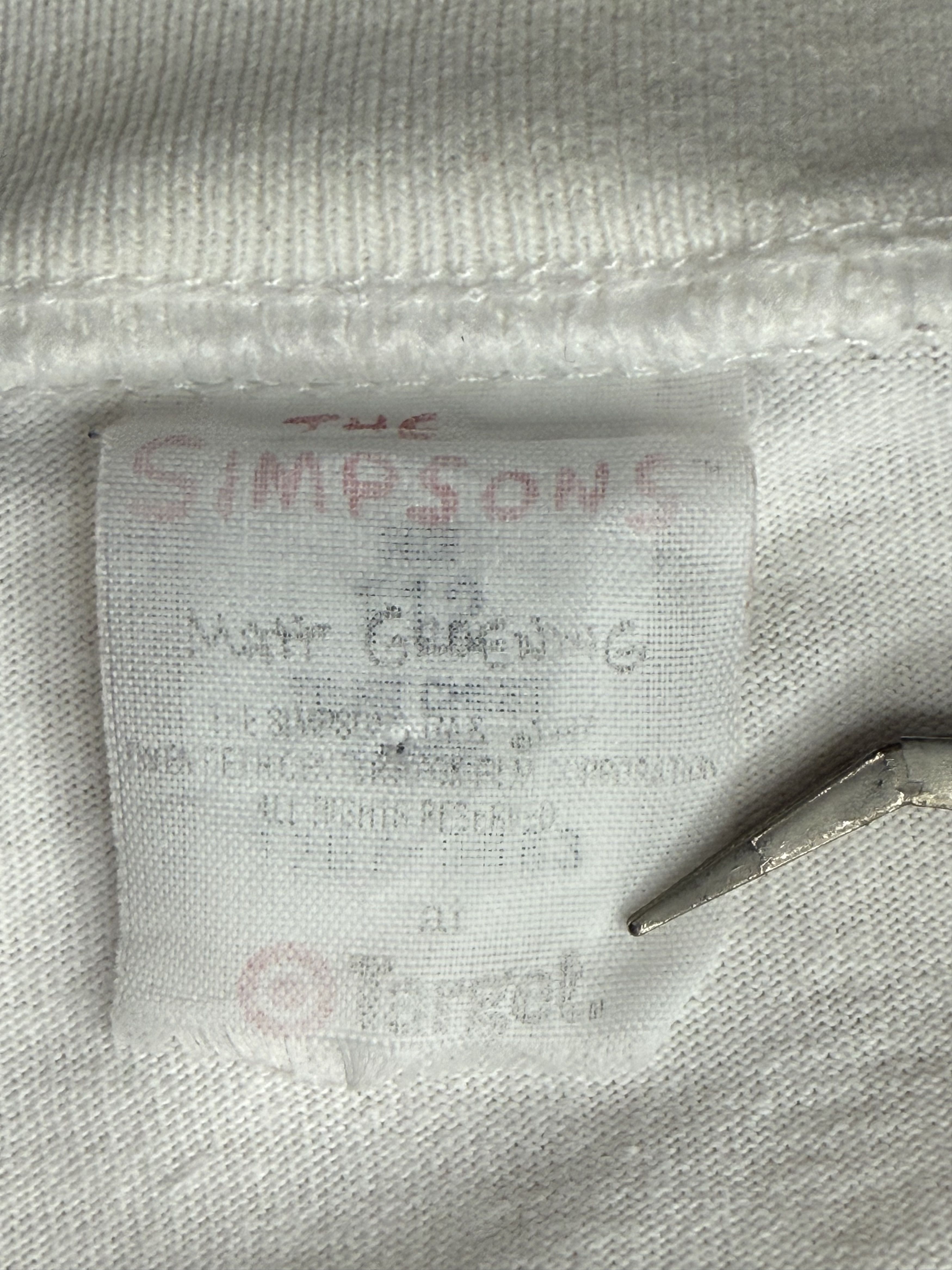 The Simpsons “The Simpsons ‘mmm… Slice!’ Official 1998 Matt Groening Tee Size US XXL / EU 58 / 5 - 6 Thumbnail