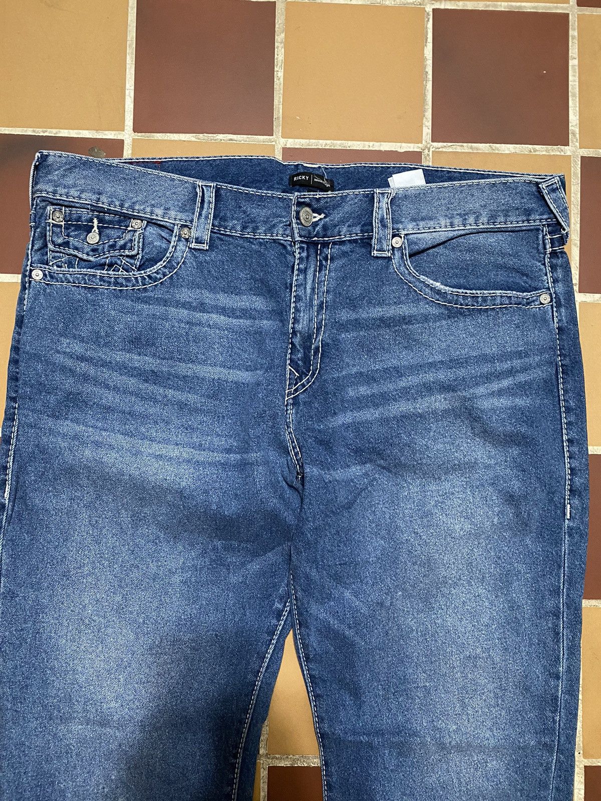 True Religion True Religion Ricky Jeans 42 Size US 42 / EU 58 - 2 Thumbnail