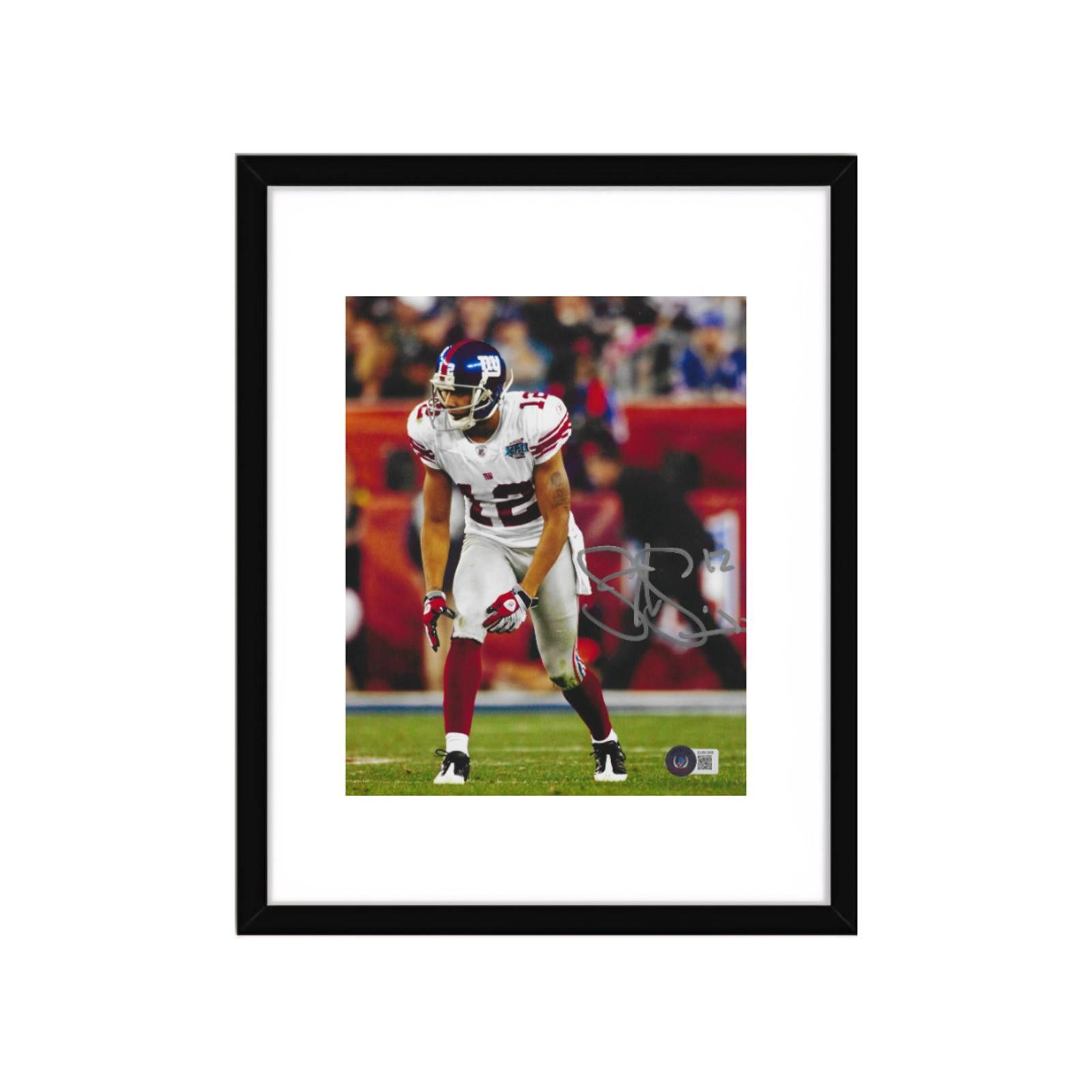 Other Steve Smith Giants Signed 8x10 Photo Hologram W/Frame Size ONE SIZE - 2 Thumbnail