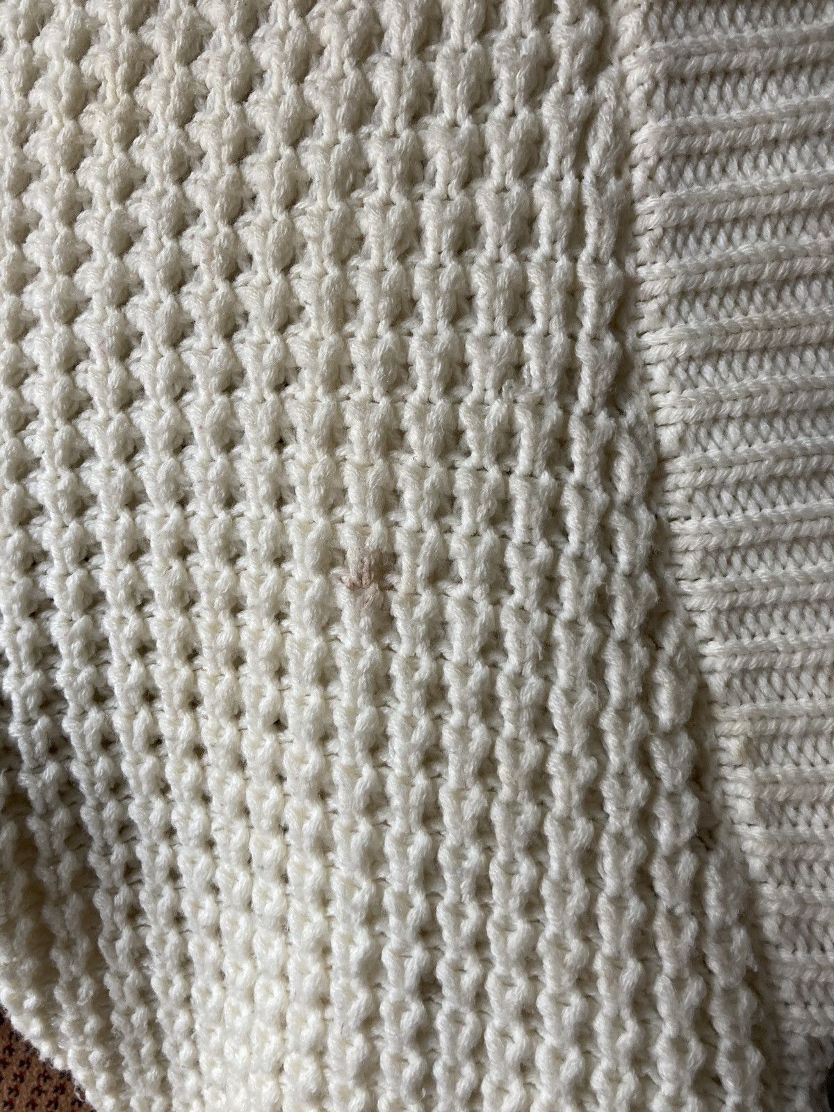 Designer × Other Browny Standard Cream Cardigan Size M / US 6-8 / IT 42-44 - 6 Thumbnail