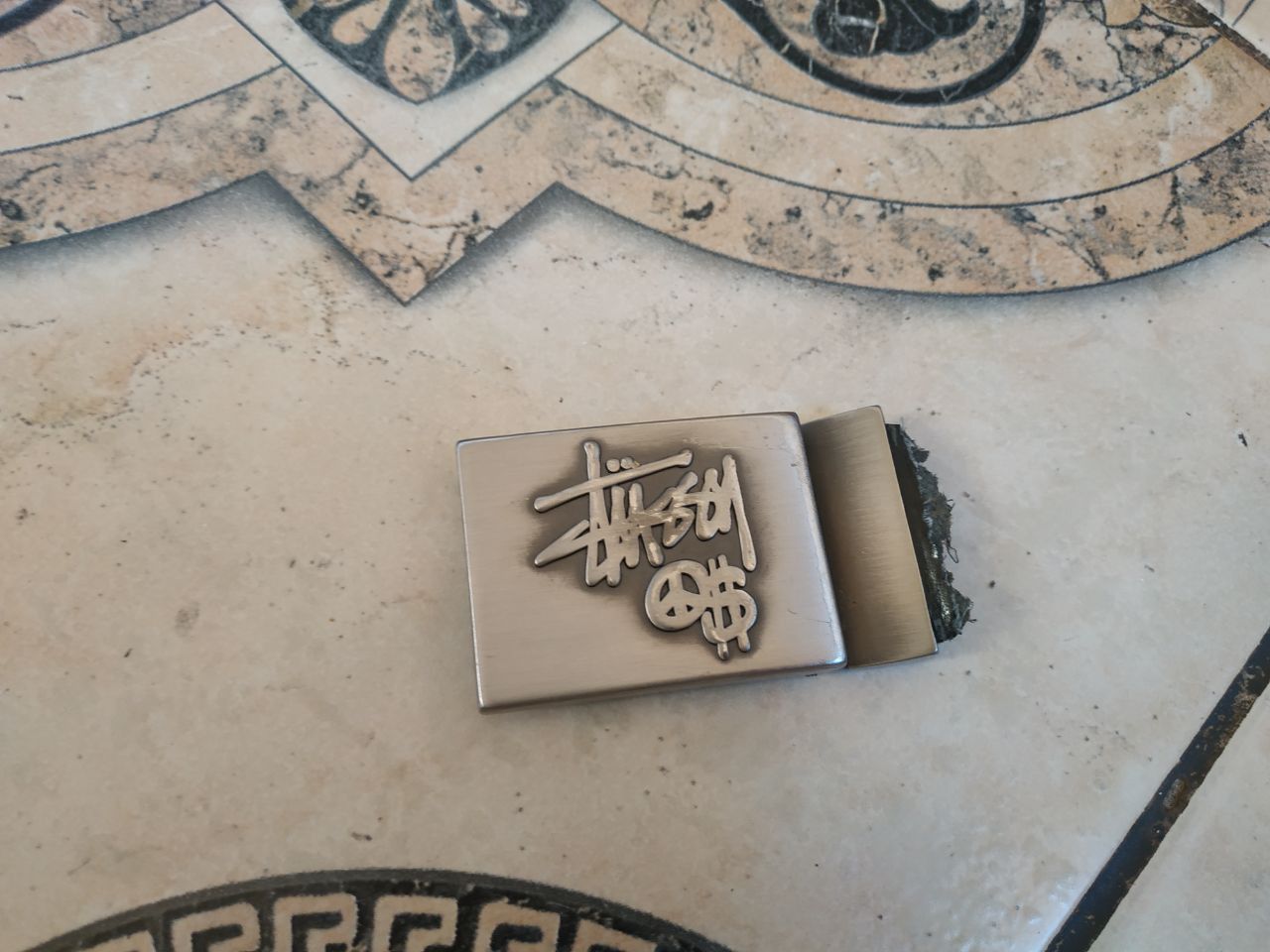 Stussy Vintage Stussy Peace Love Dollar Belt Buckle ONLY Archive Size ONE SIZE - 16 Thumbnail