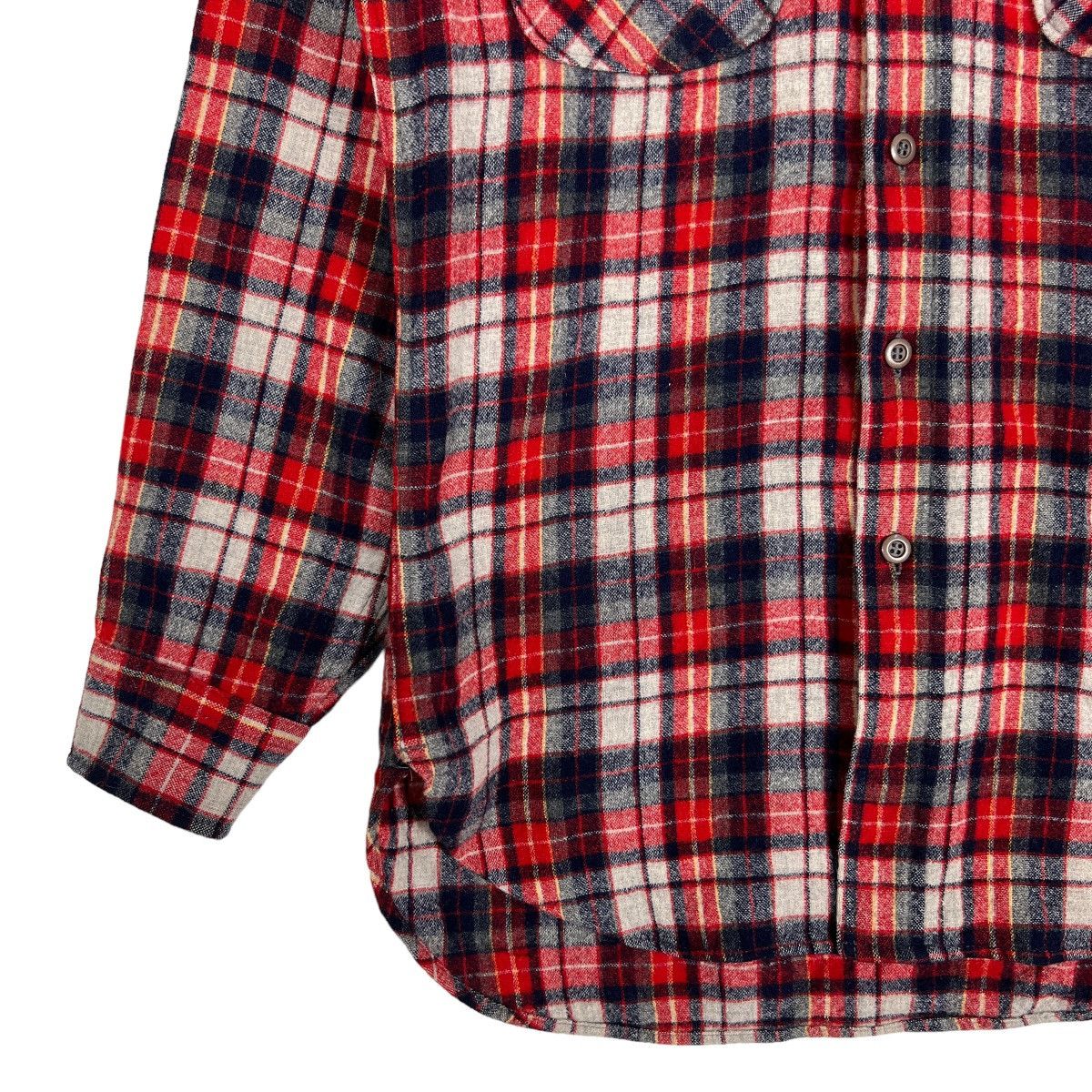 Pendleton 🔥 VINTAGE PENDLETON WOOL CHECKER FLANNEL SHIRTS MADE IN USA Size US S / EU 44-46 / 1 - 4 Thumbnail