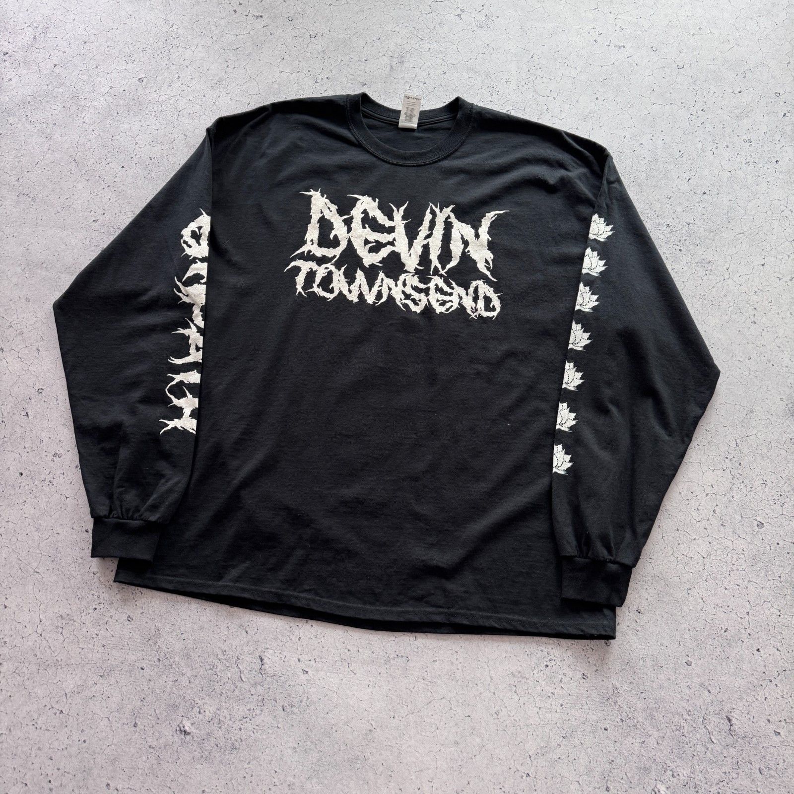 Band Tees Devin Townsend Dev Metal Band Long Sleeve Gildan Tee Size US XXL / EU 58 / 5 - 3 Thumbnail
