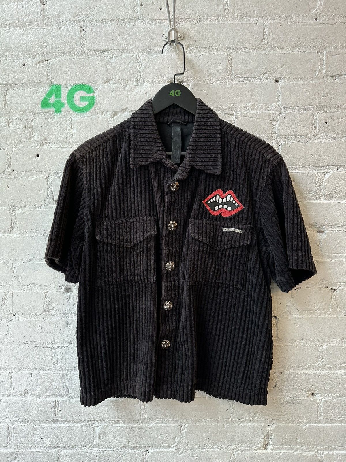 Chrome hearts corduroy shirt sale