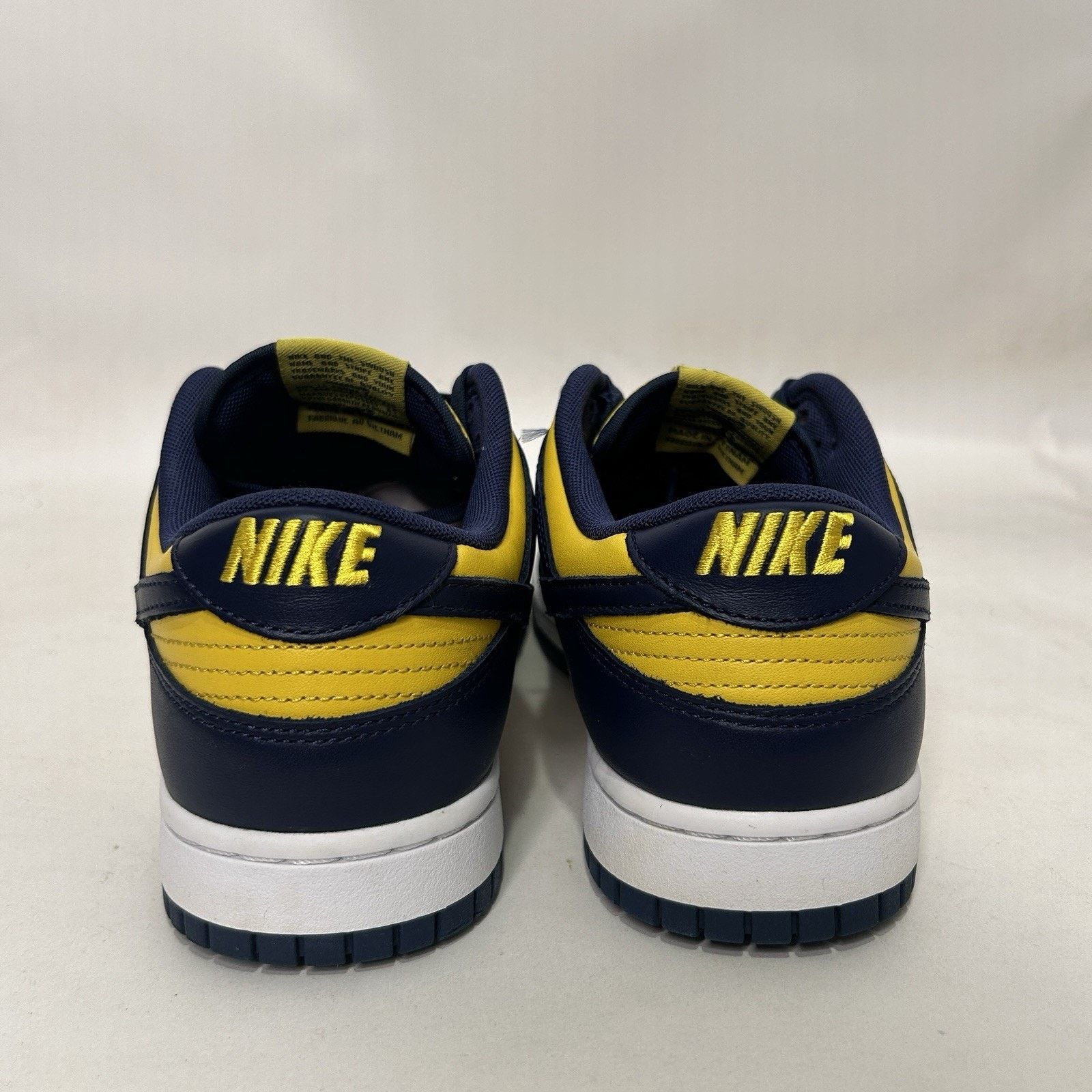 Nike Nike Dunk Low Retro “Michigan/Yellow Midnight Navy” Size US 11 / EU 44 - 5 Thumbnail