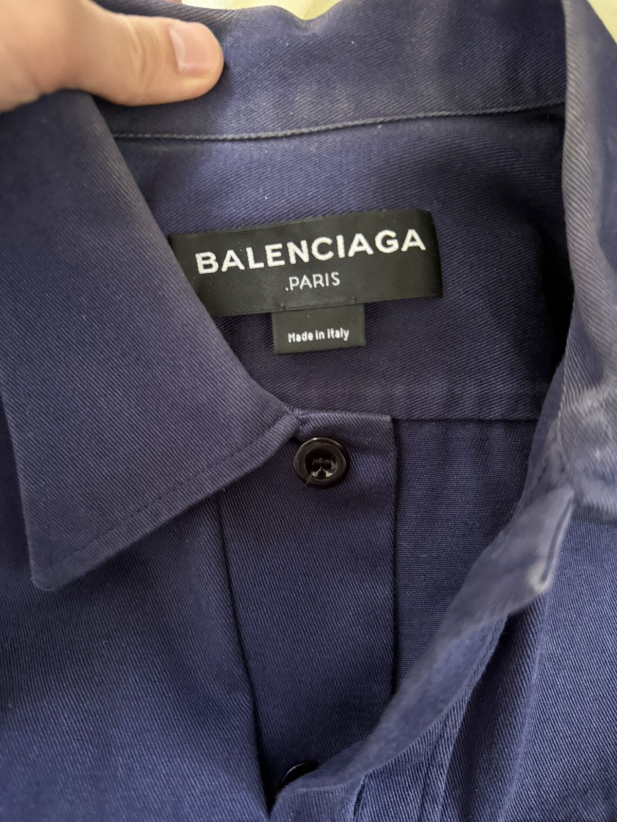 Balenciaga Balenciaga SS17 Miltiary Button up shirt Size US M / EU 48-50 / 2 - 9 Thumbnail