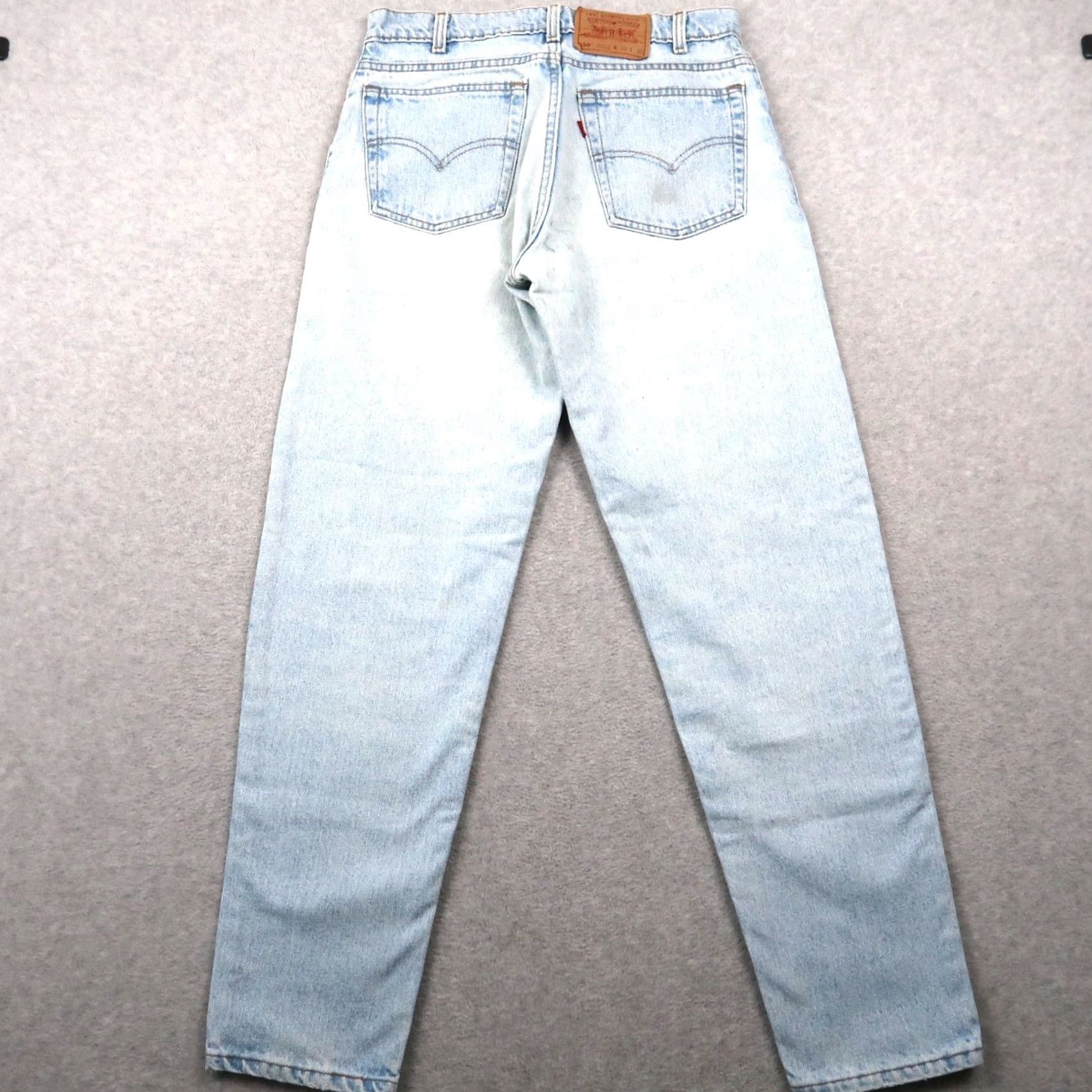 Levi's VINTAGE Levi's 550 Jeans 32x32 Blue Denim Relaxed Fit 90s USA Made Mens Pants Size US 32 / EU 48 - 2 Thumbnail