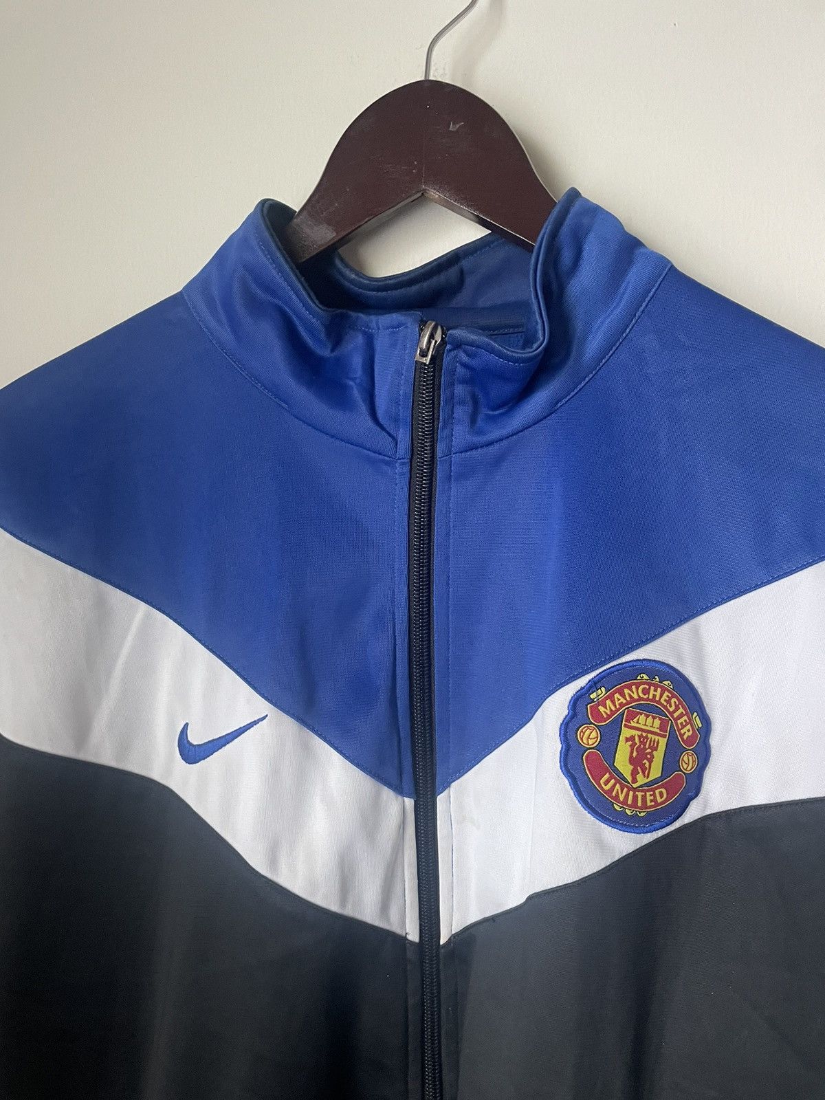 Nike × Vintage Manchester United nike training track jacket Size US XL / EU 56 / 4 - 3 Thumbnail