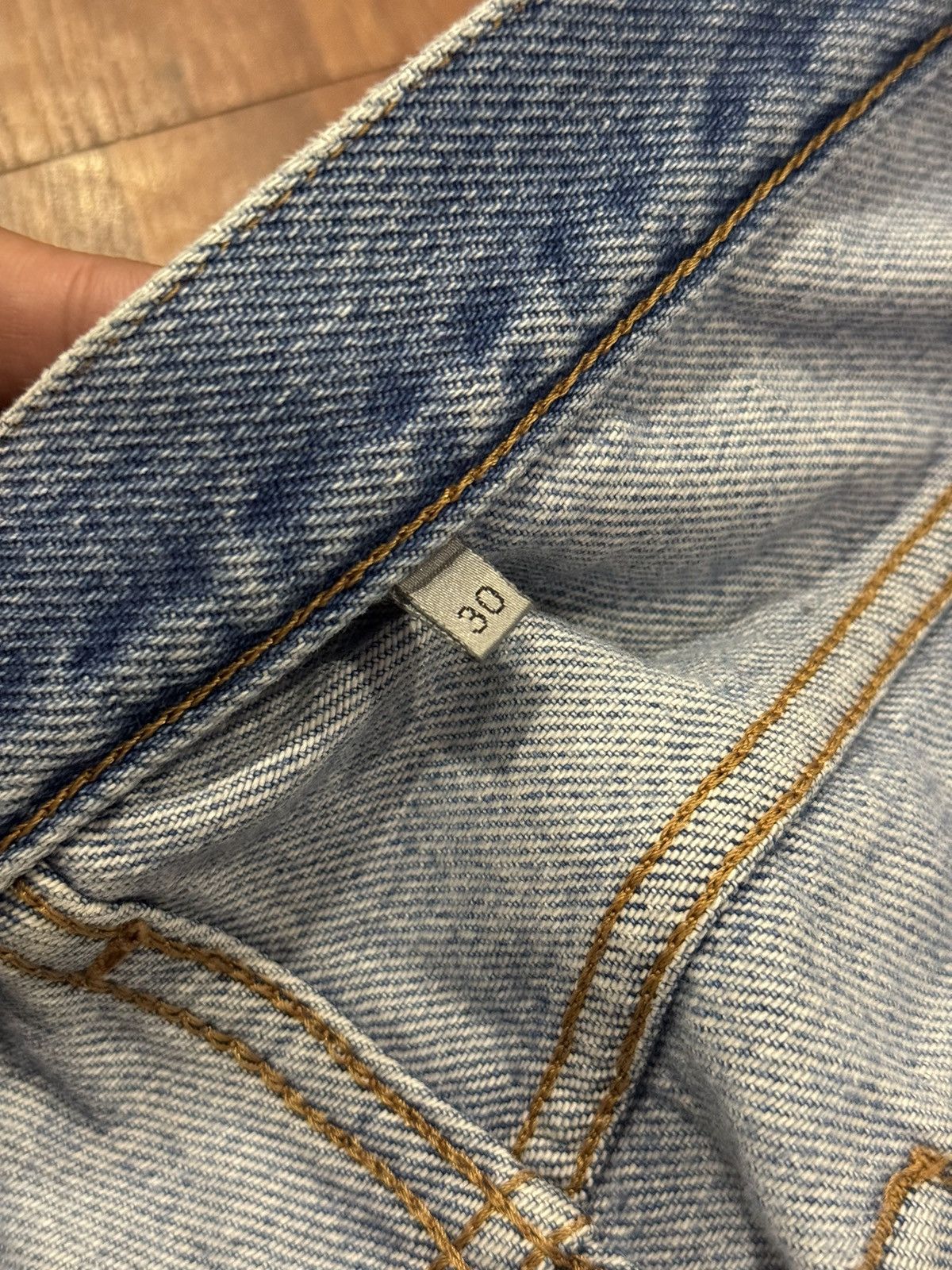 Dior Dior Homme AW18 Destroy Denim Pants Size US 30 / EU 46 - 10 Thumbnail