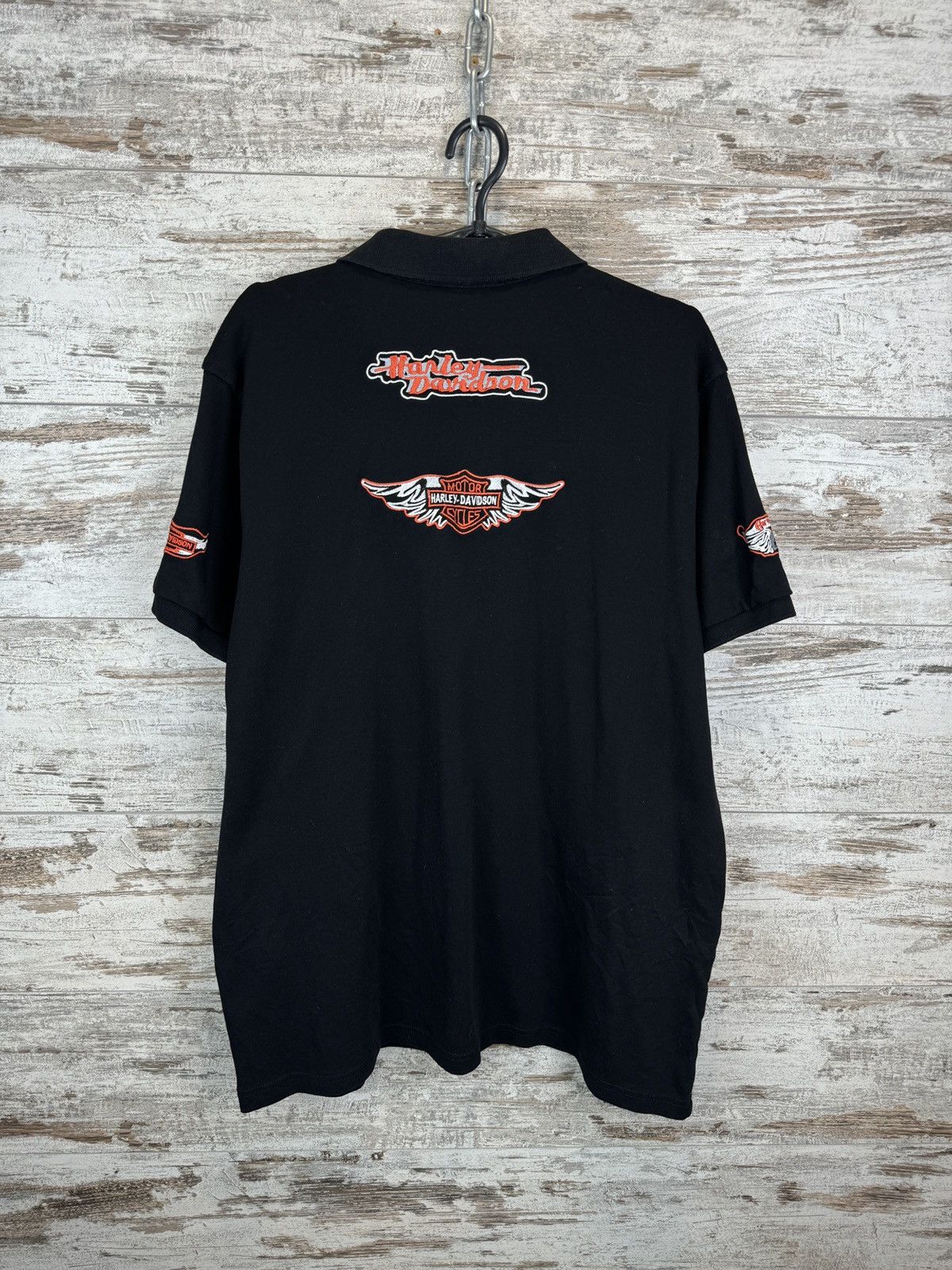 Harley Davidson × Vintage Mens Vintage Harley Davidson T-shirt racing tee size XL Size US XL / EU 56 / 4 - 10 Thumbnail