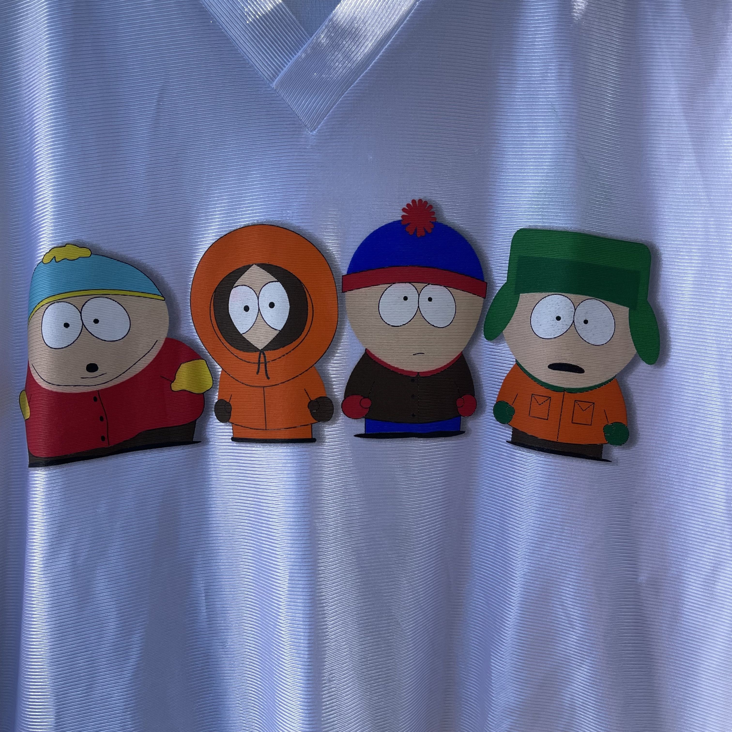 Vintage 1997 Comedy Central South Park Jersey Size US L / EU 52-54 / 3 - 2 Thumbnail