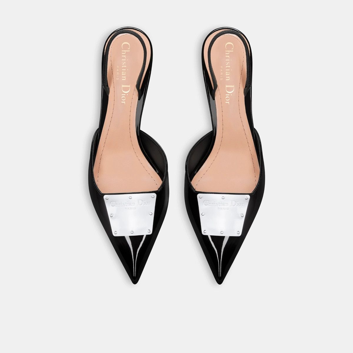 Dior o1bcso1str1224 Pump in Black Size US 9 / IT 39 - 4 Thumbnail