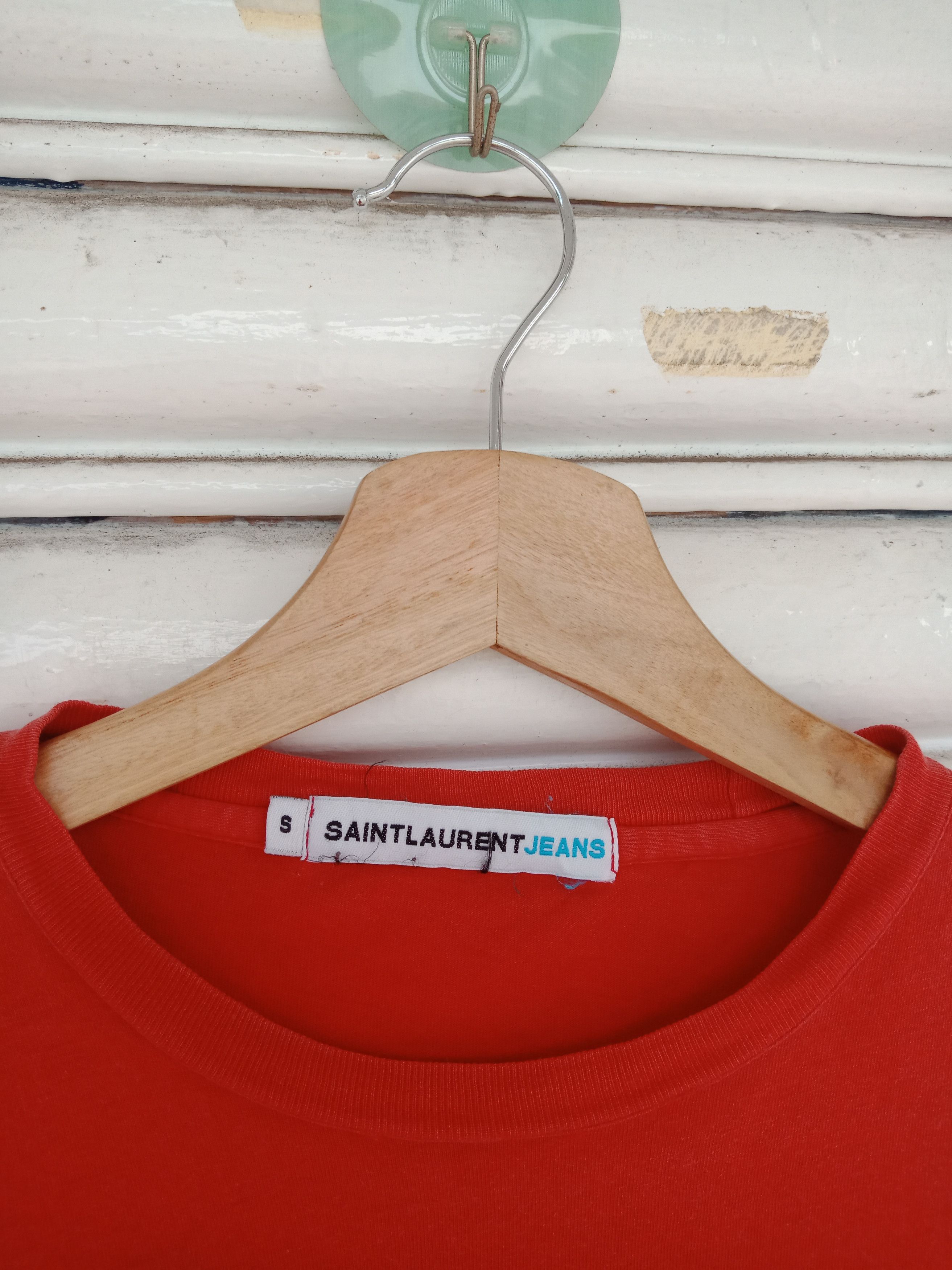 Saint Laurent Paris Saint Laurent Paris Pocket Tee Size US S / EU 44-46 / 1 - 6 Thumbnail