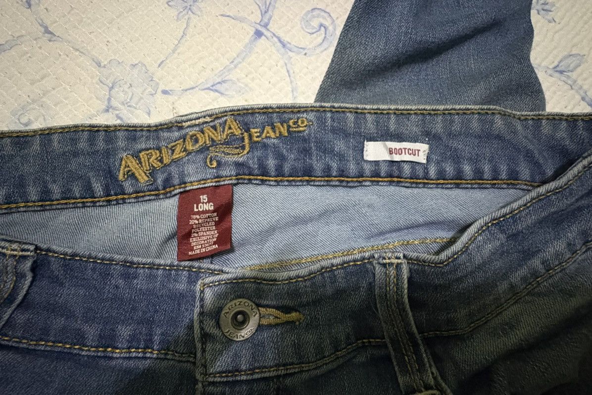 Arizona Jean Co. Arizona Jean Company Streewear Jeans Flared Denim Size US 33 - 16 Thumbnail
