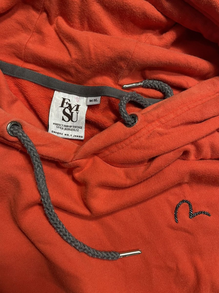 Evisu Evisu denim jean japan hoodie over print ovp embroidery Size US L / EU 52-54 / 3 - 12 Thumbnail