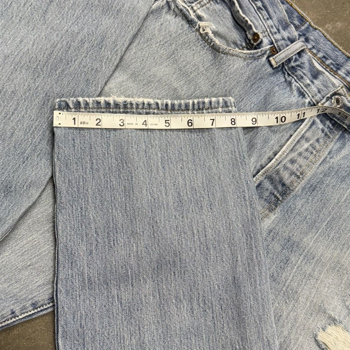 Levi's Levi’s 501 XX Vintage Button Fly Jeans Light Wash Size US 31 - 10 Thumbnail