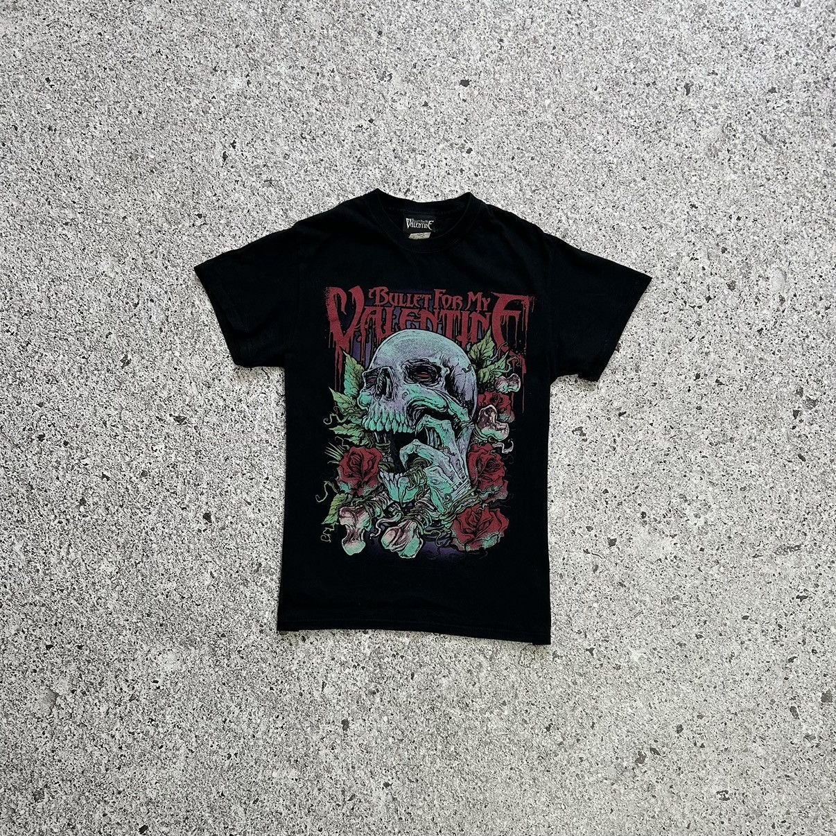 Band Tees × Vintage Vintage 2017 Bullet For My Valentine Band Rock T-Shirt Size US S / EU 44-46 / 1 - 2 Thumbnail