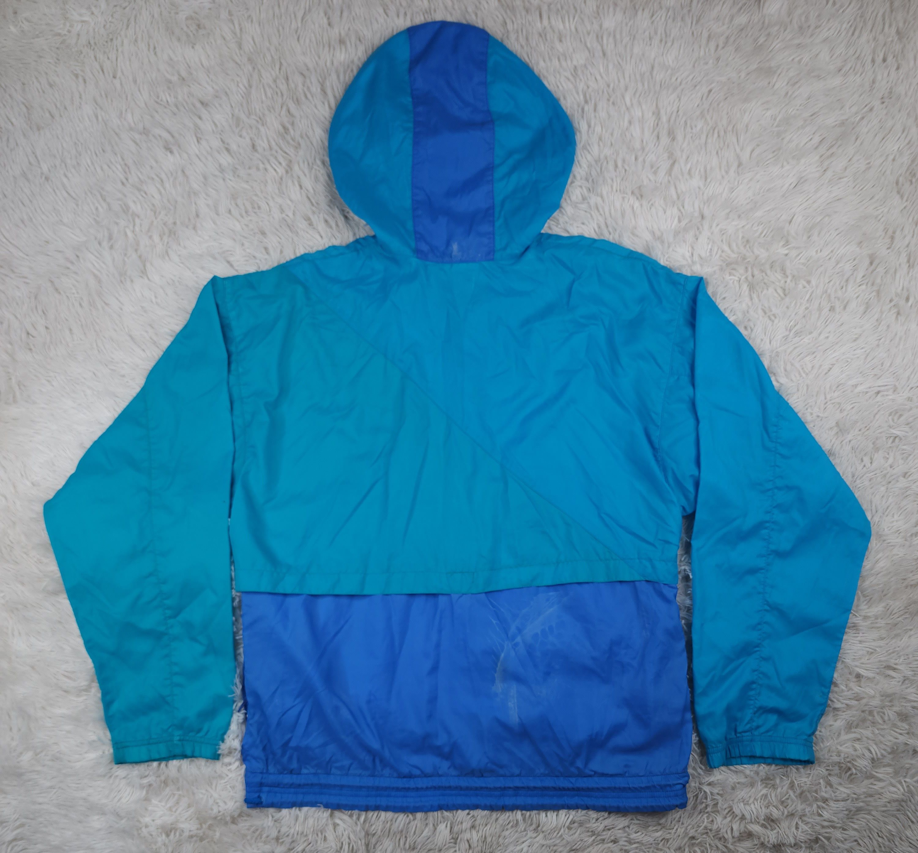 Nike Vintage Nike 1/4 zip windbreaker hoodied jacket Size US M / EU 48-50 / 2 - 9 Thumbnail